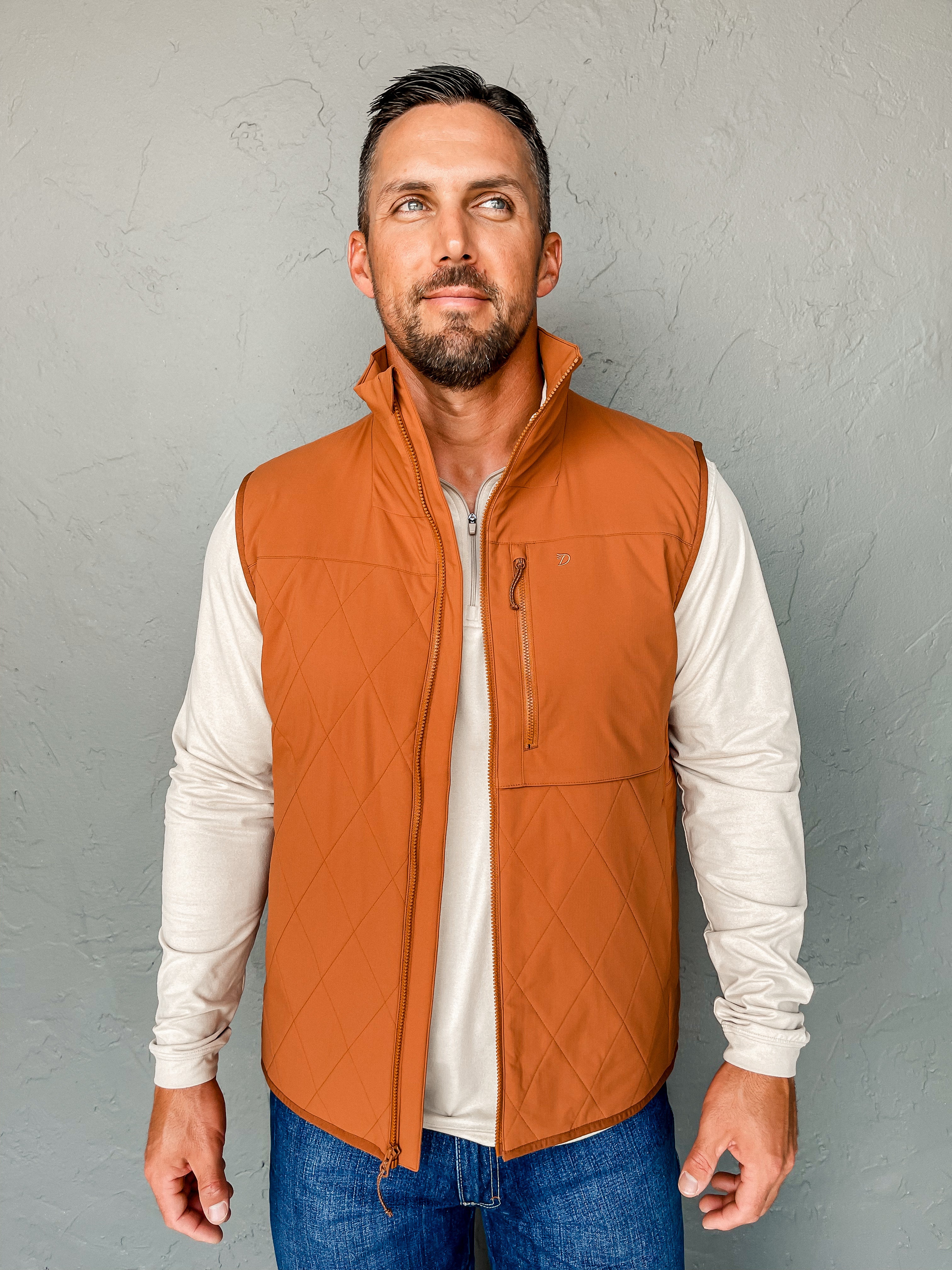 Air Flow Insulated Vest - Clay