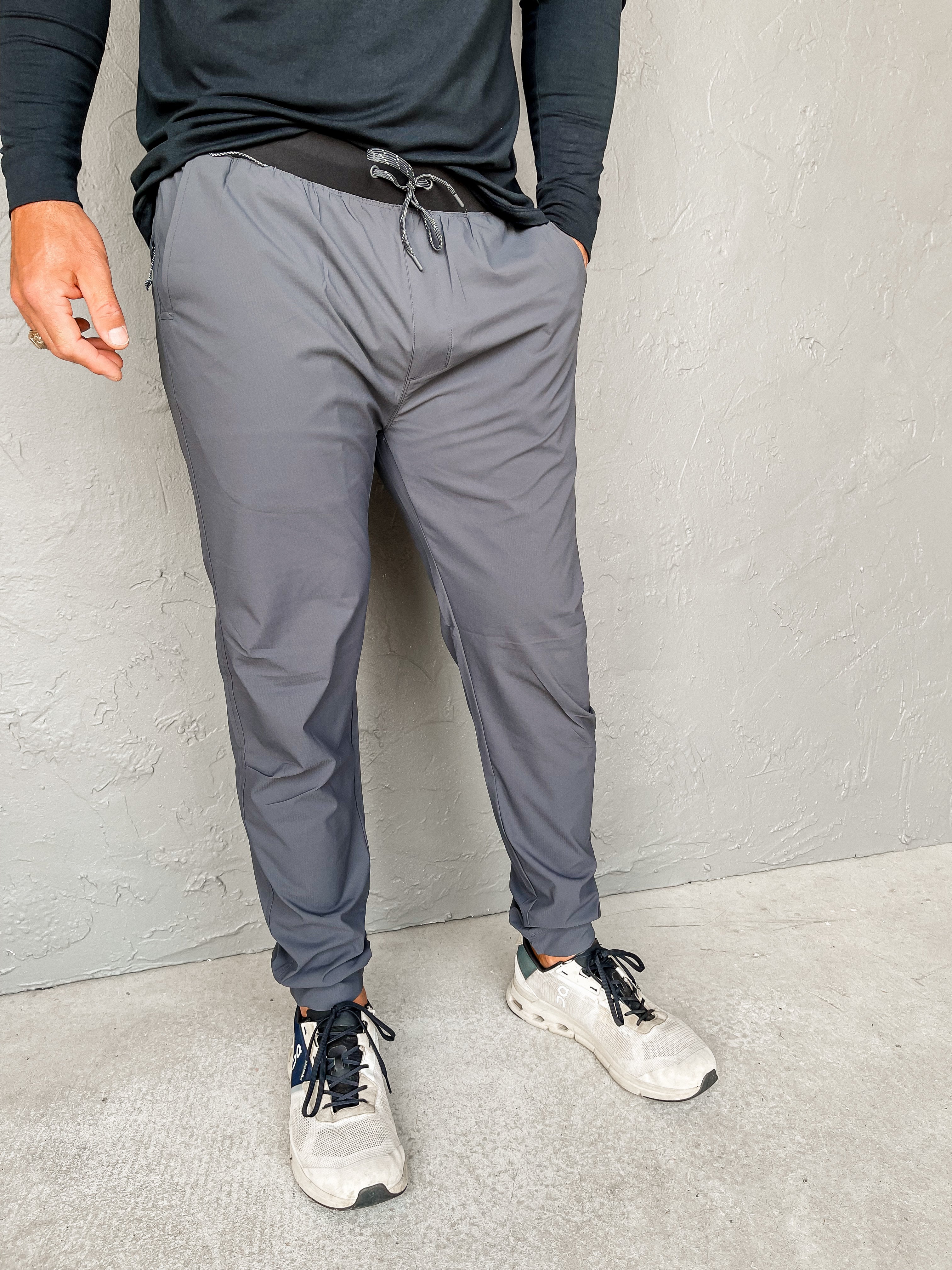Airflow Windshell Jogger - Charcoal
