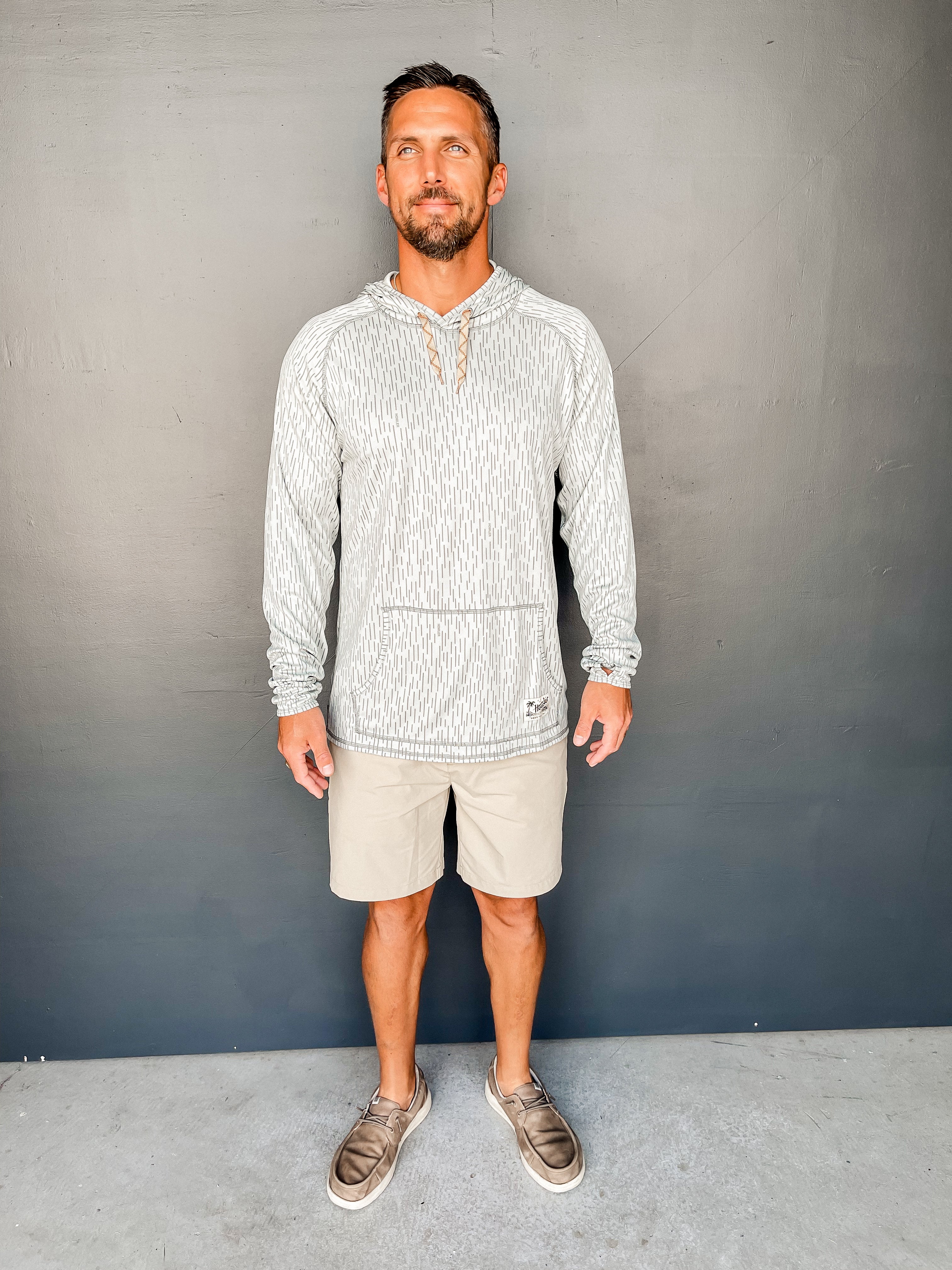 Loggerhead Hoodie - Deluge Camo : Light Grey