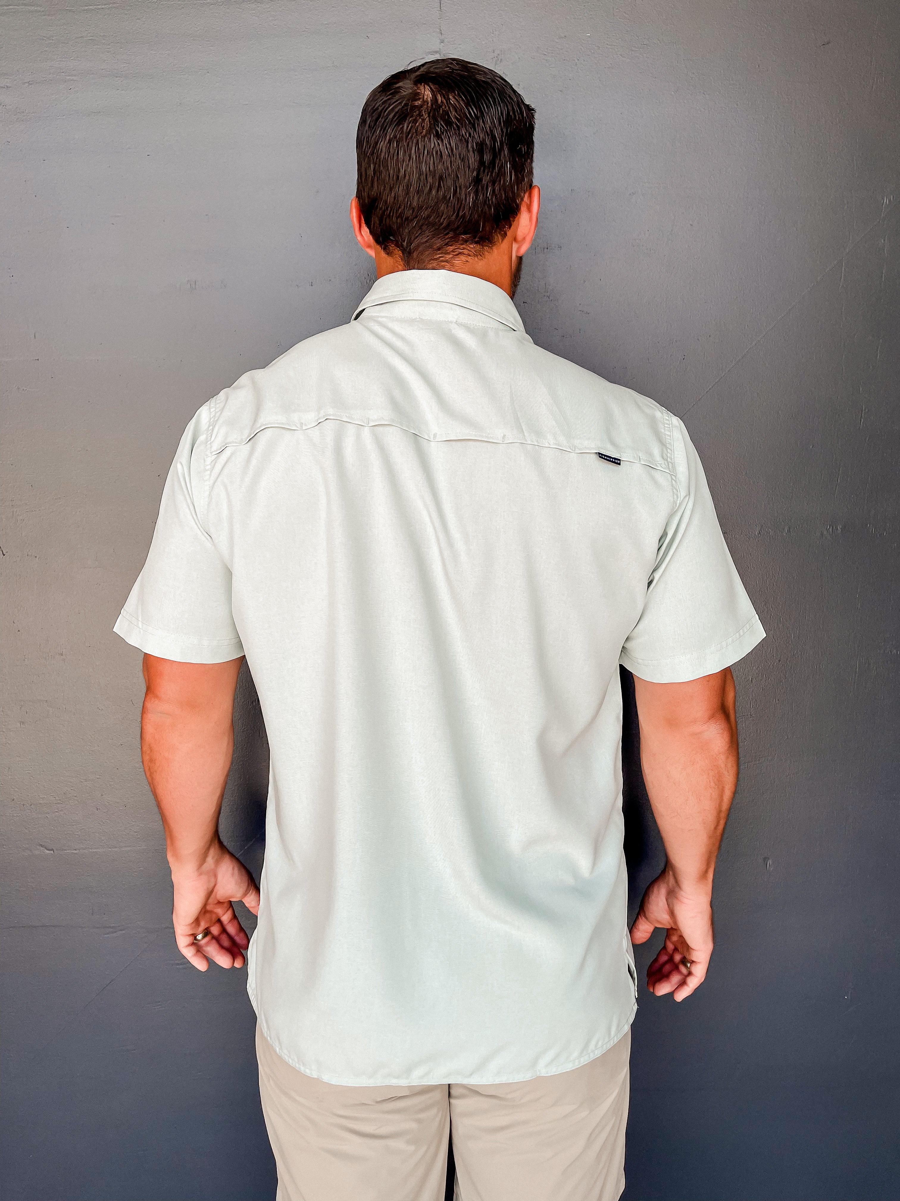 Flatwater Short Sleeve Sport Shirt - Lotus