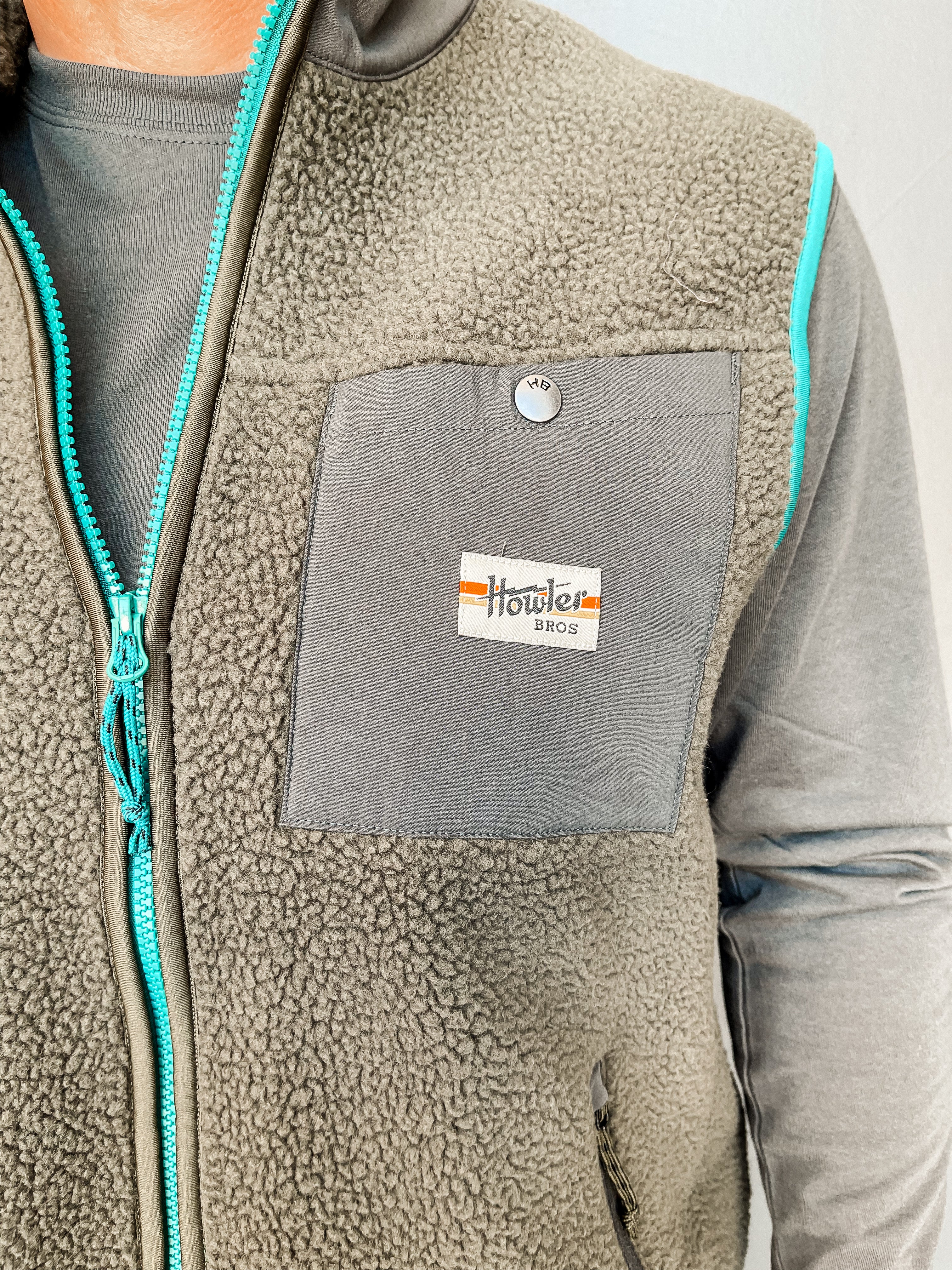 Chisos Fleece Vest - Fatigue