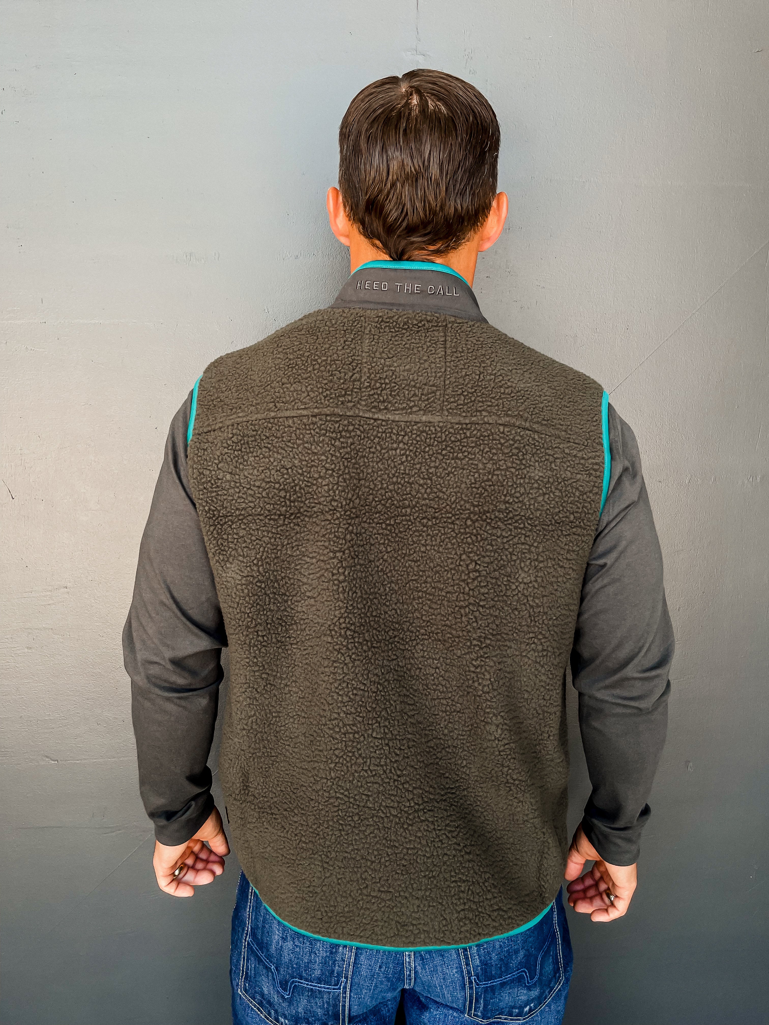 Chisos Fleece Vest - Fatigue