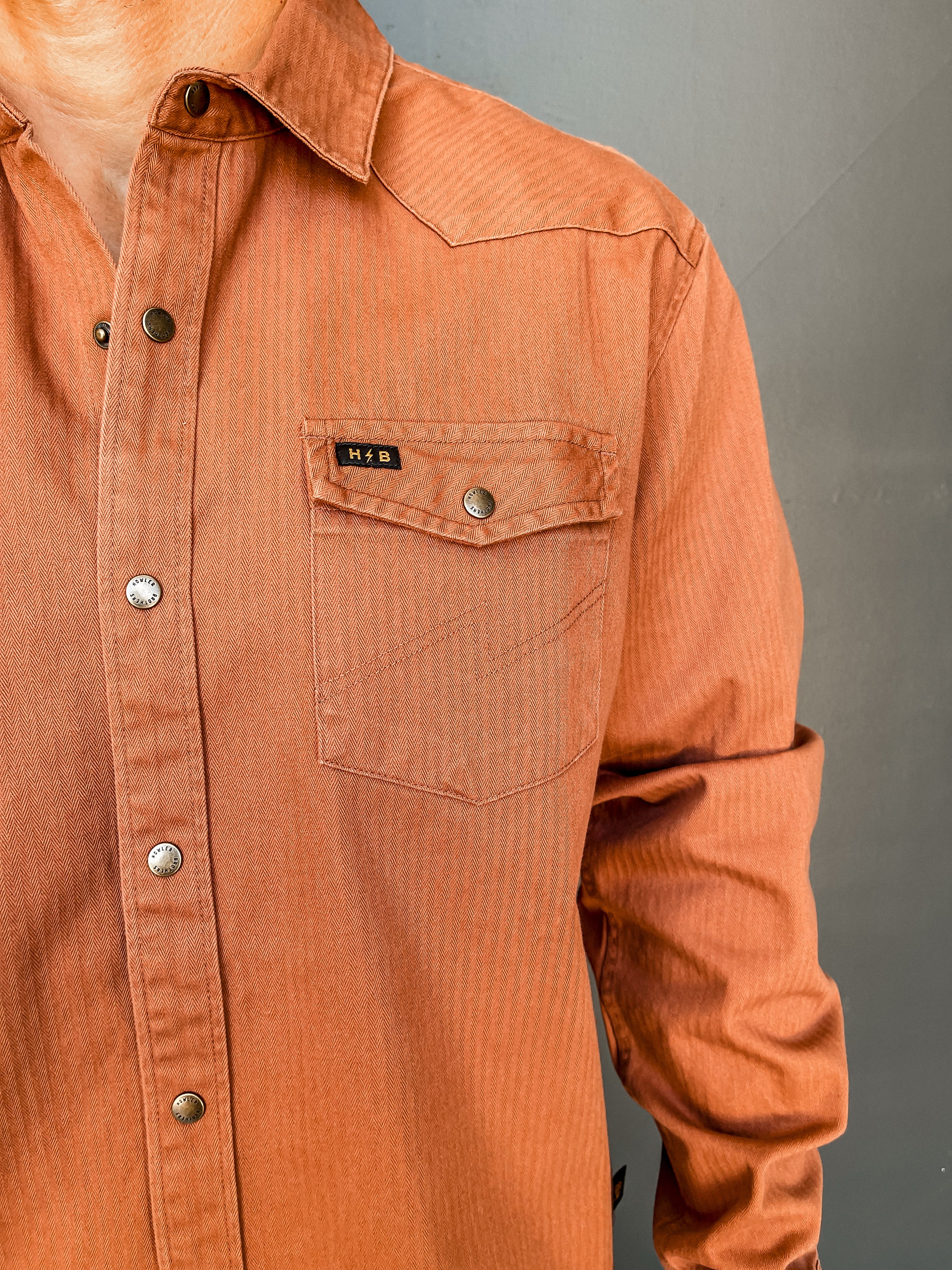 Sawhorse Work Shirt - Mink Brown