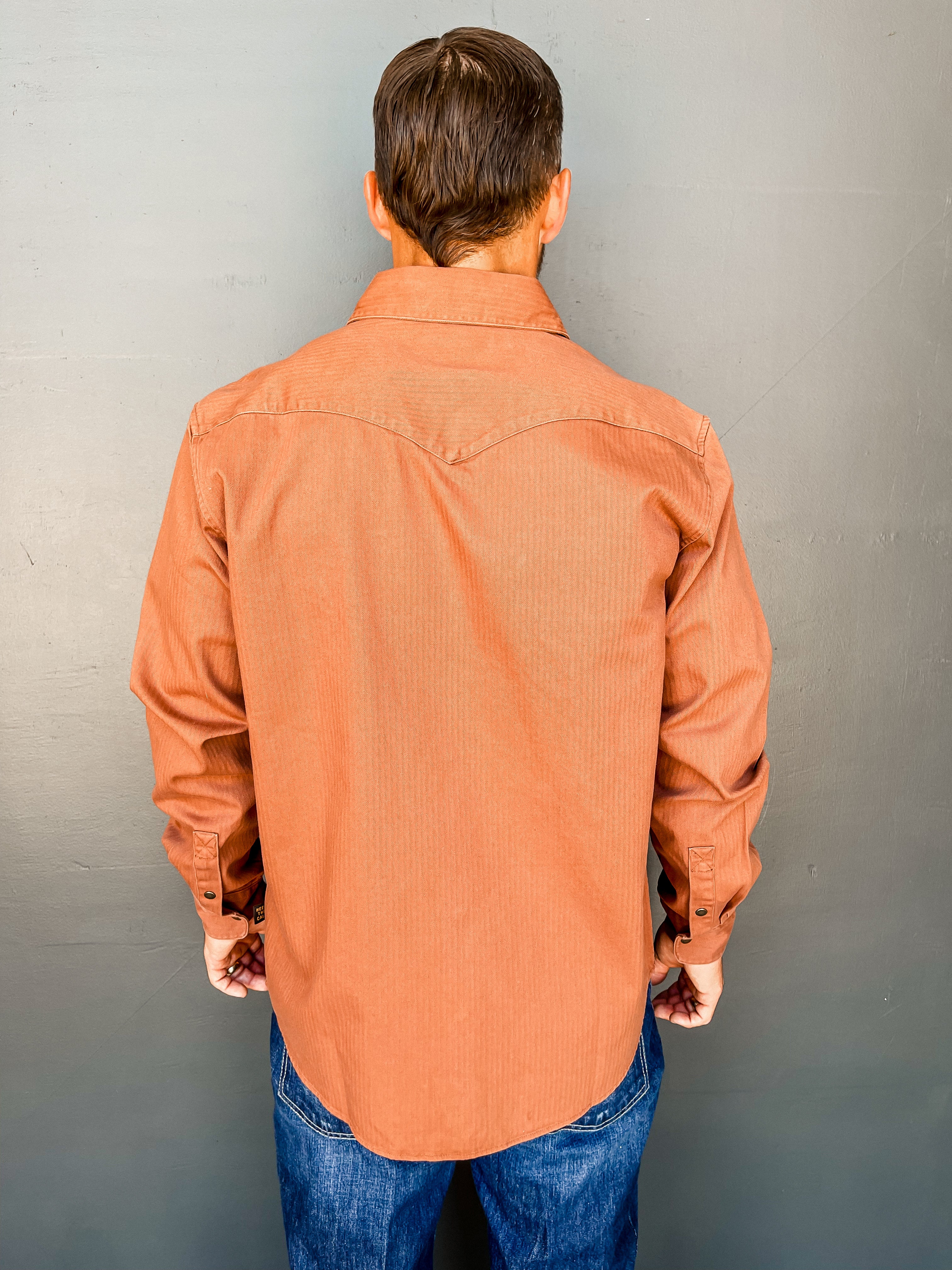 Sawhorse Work Shirt - Mink Brown