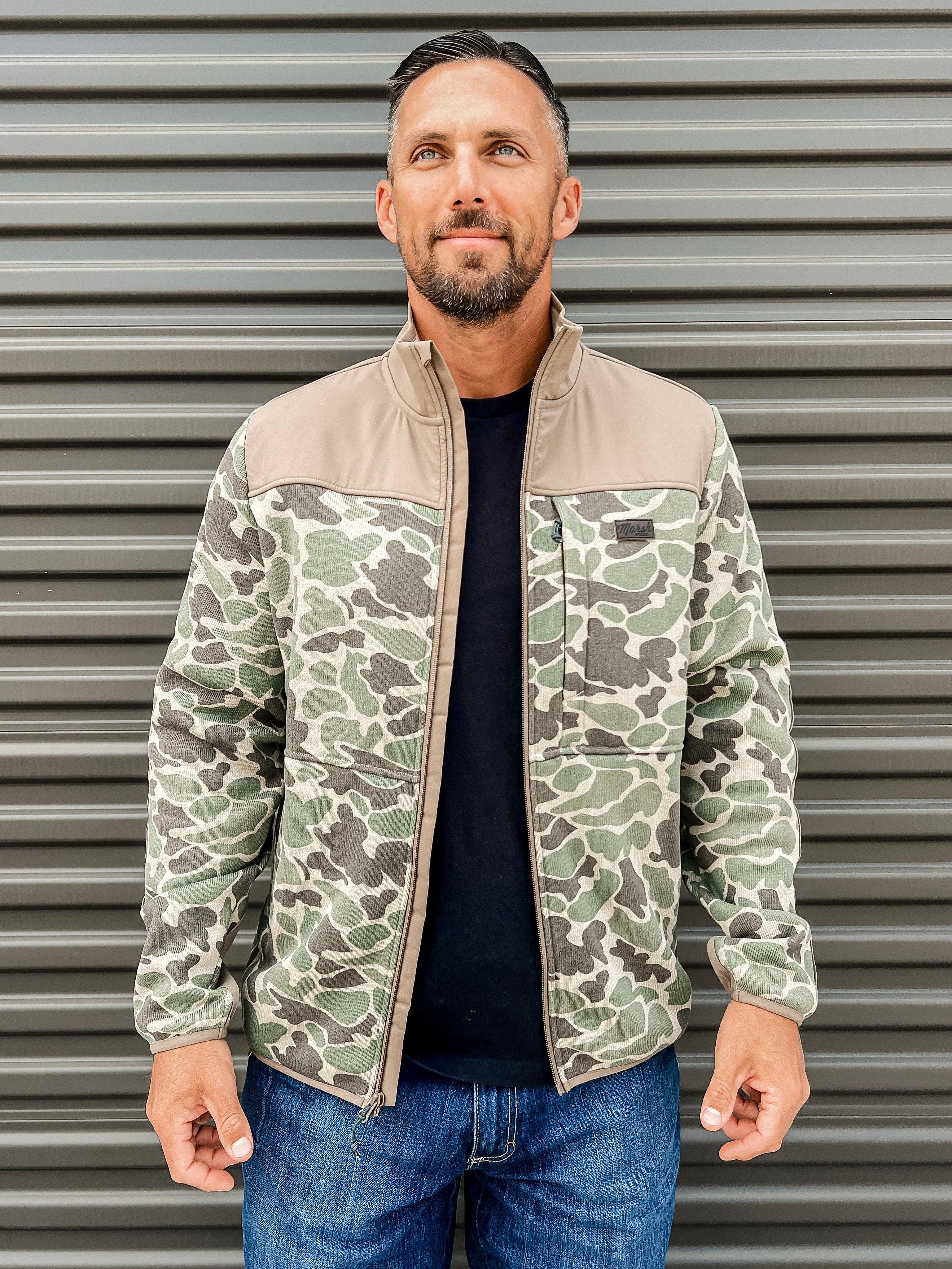 Bogard Fleece Jacket - Green Mallard Camo