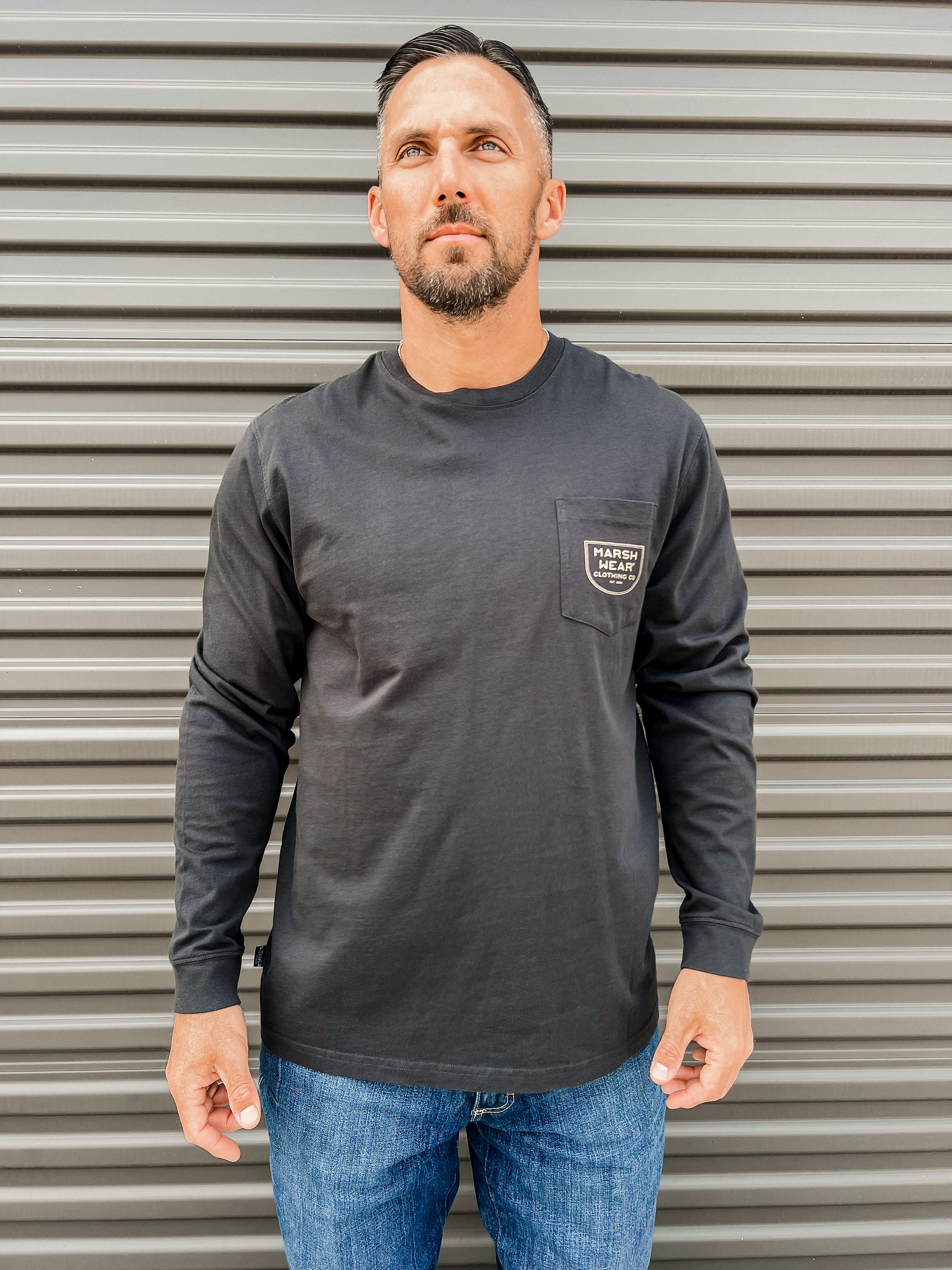 Retriever Long Sleeve Tee - Black