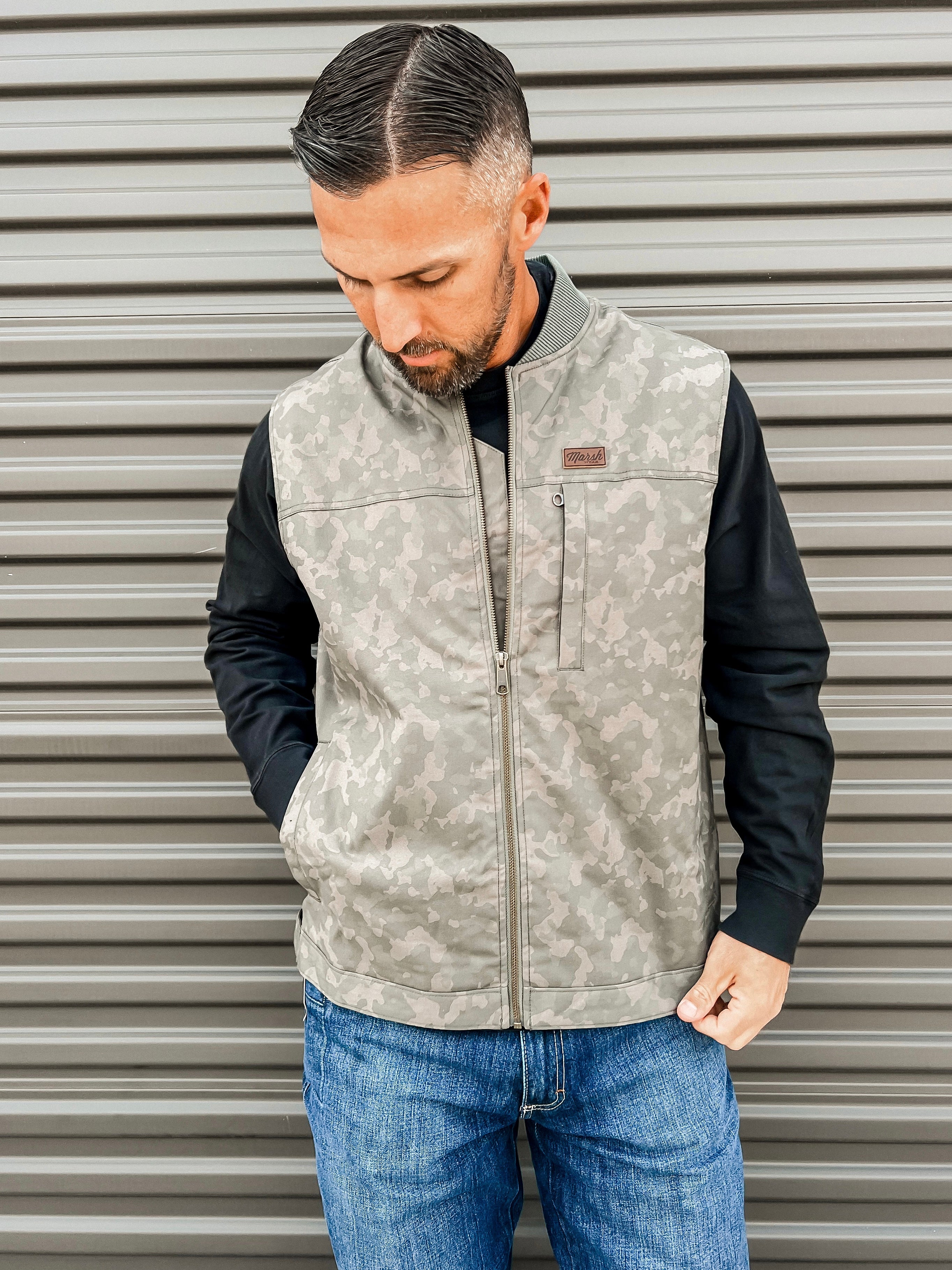 Wheeler Vest - Fossil Foxhole Camo