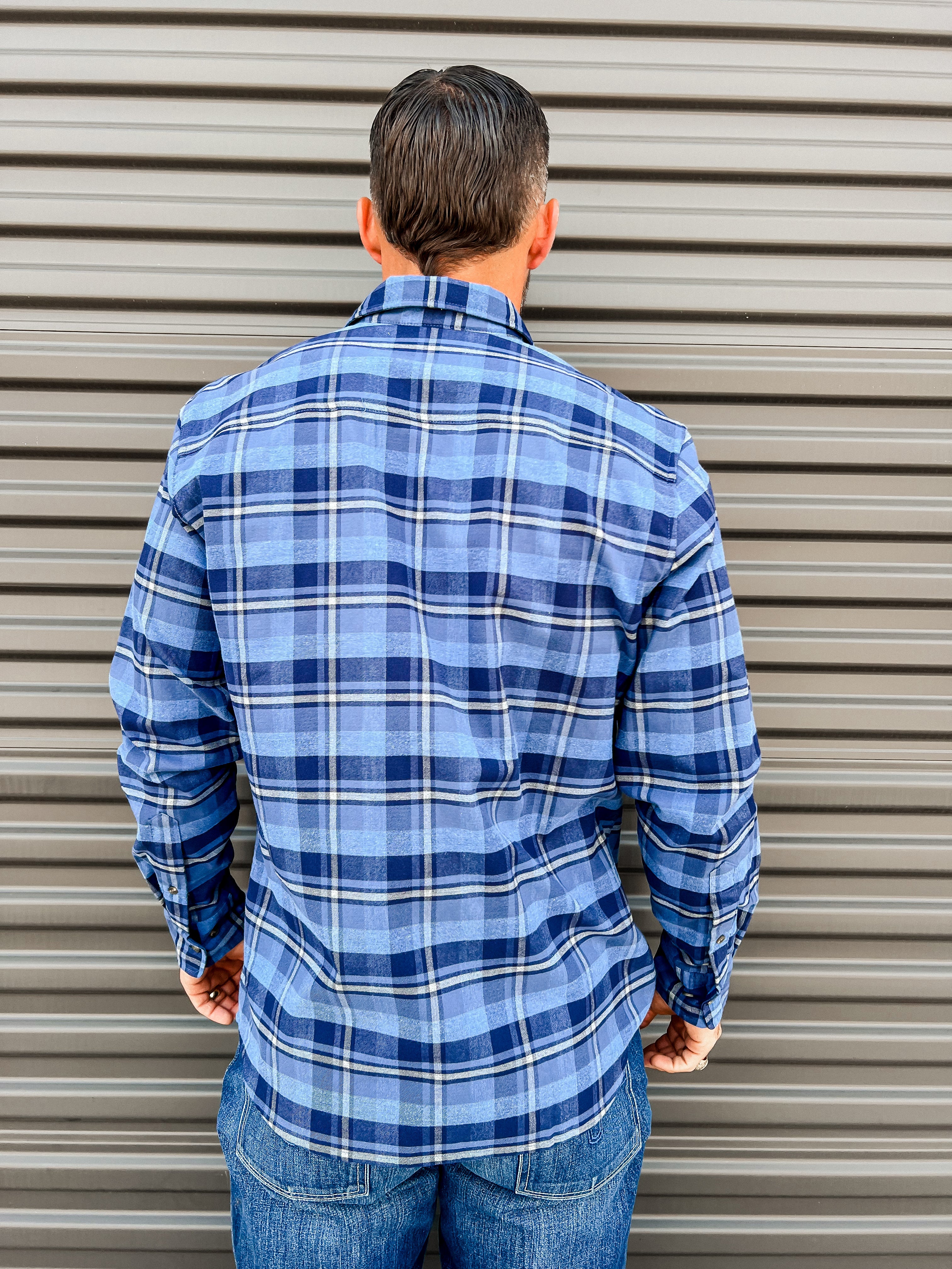 Broadmarsh Flannel - Navy