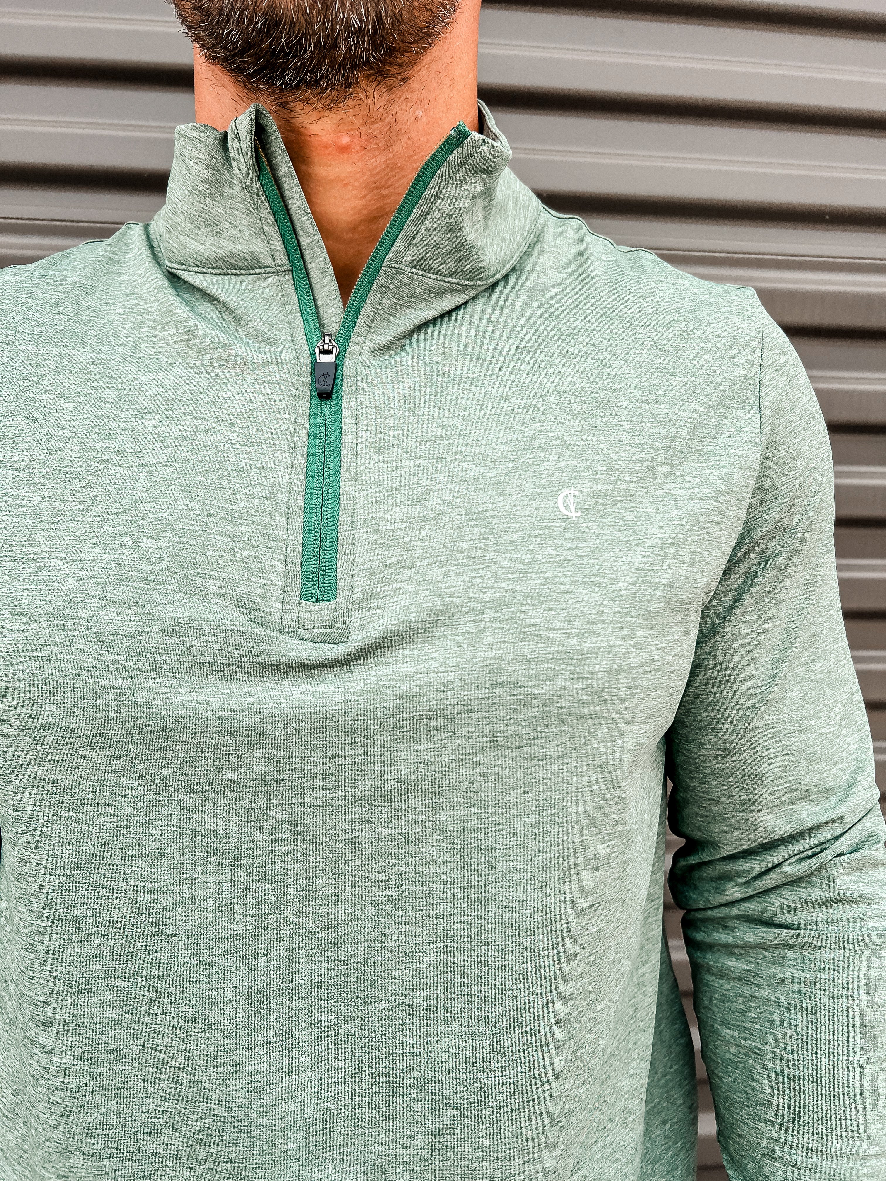 Performance Pullover - Heather Forest