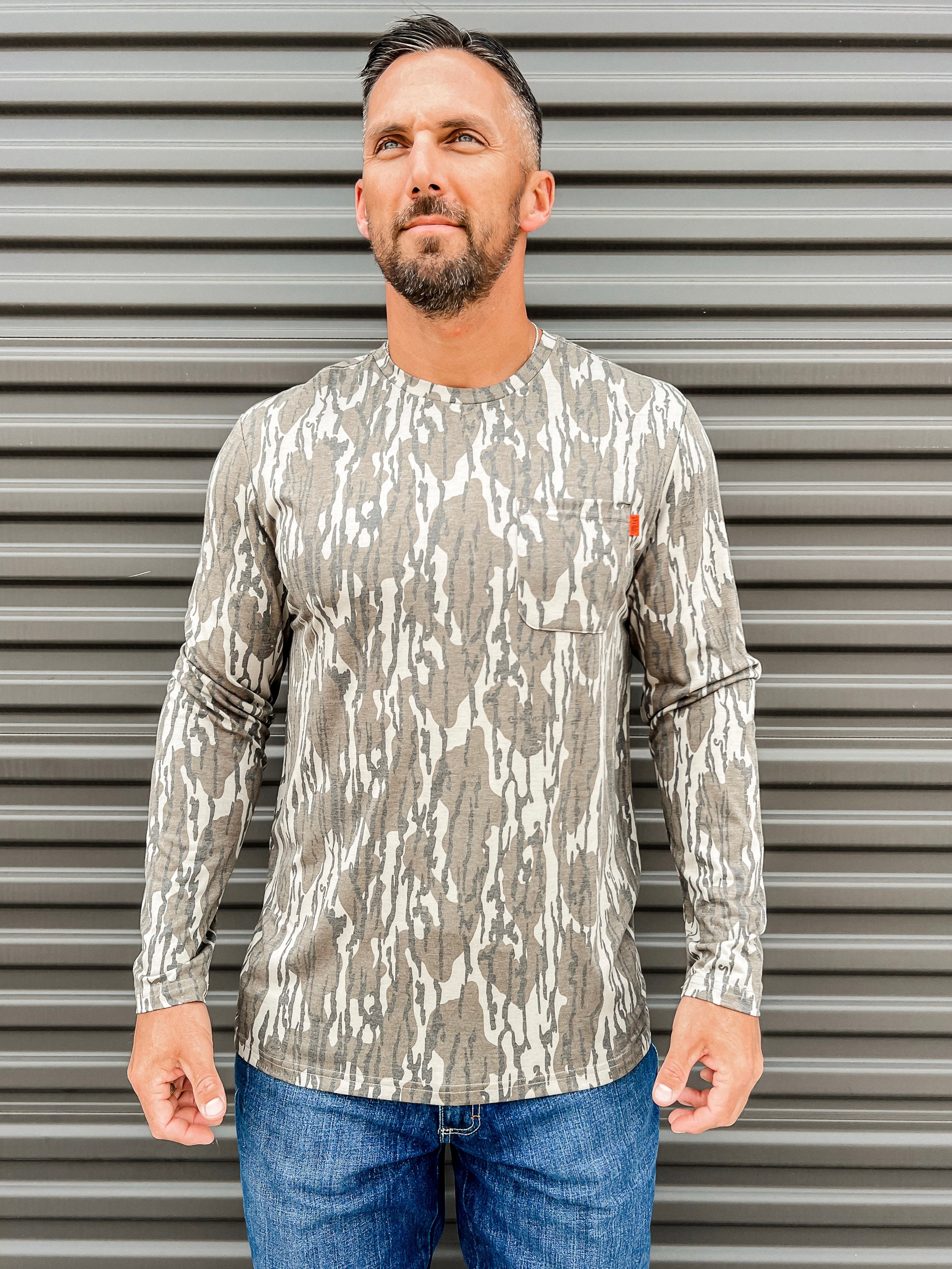 Buxton Mossy Oak Long Sleeve - OG Bottomland