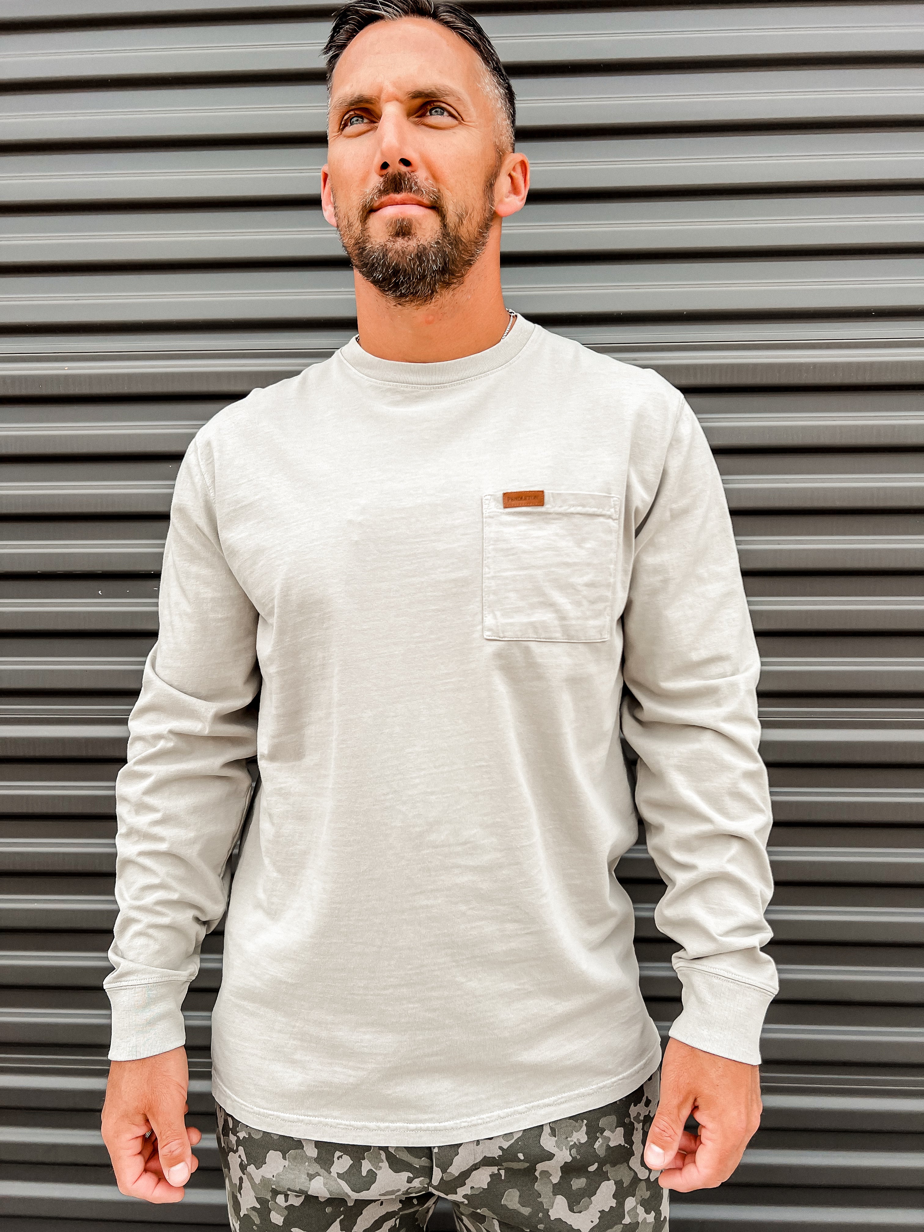 Deschutes Long Sleeve Tee - Thunder Grey