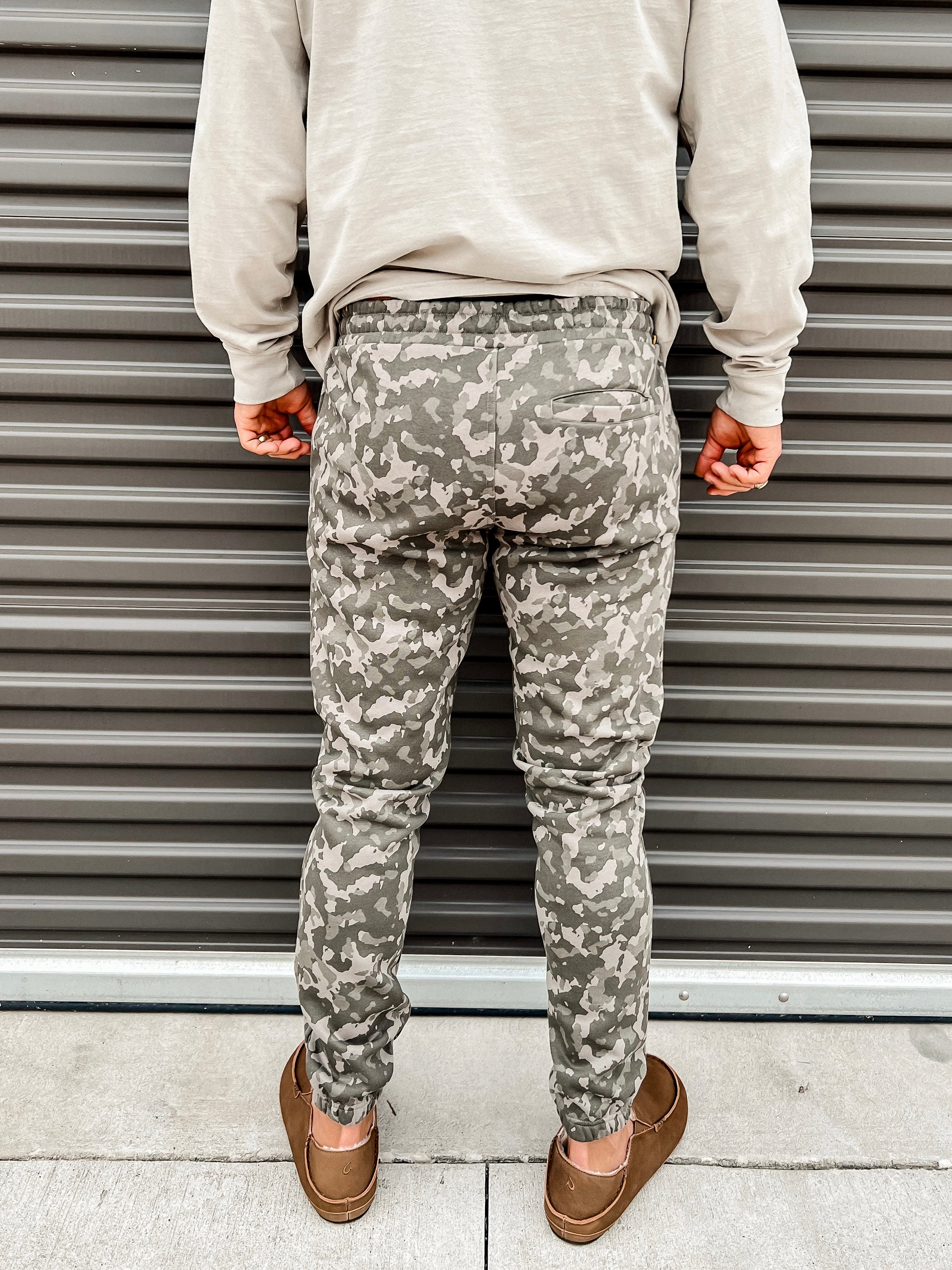 Fireside Fleece Pants - Fossil Foxhole Camo