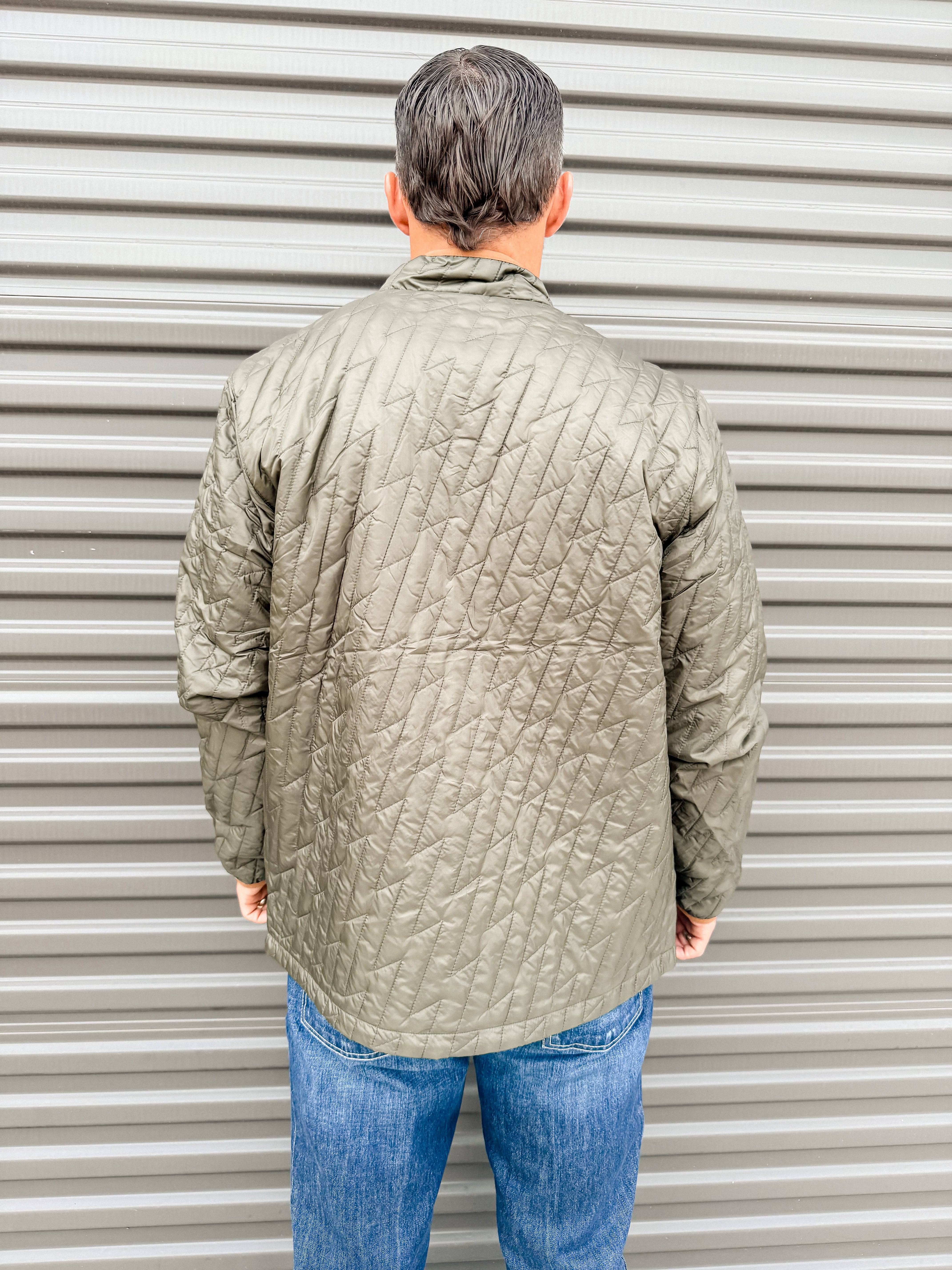 Voltage Quilted Jacket - Olive