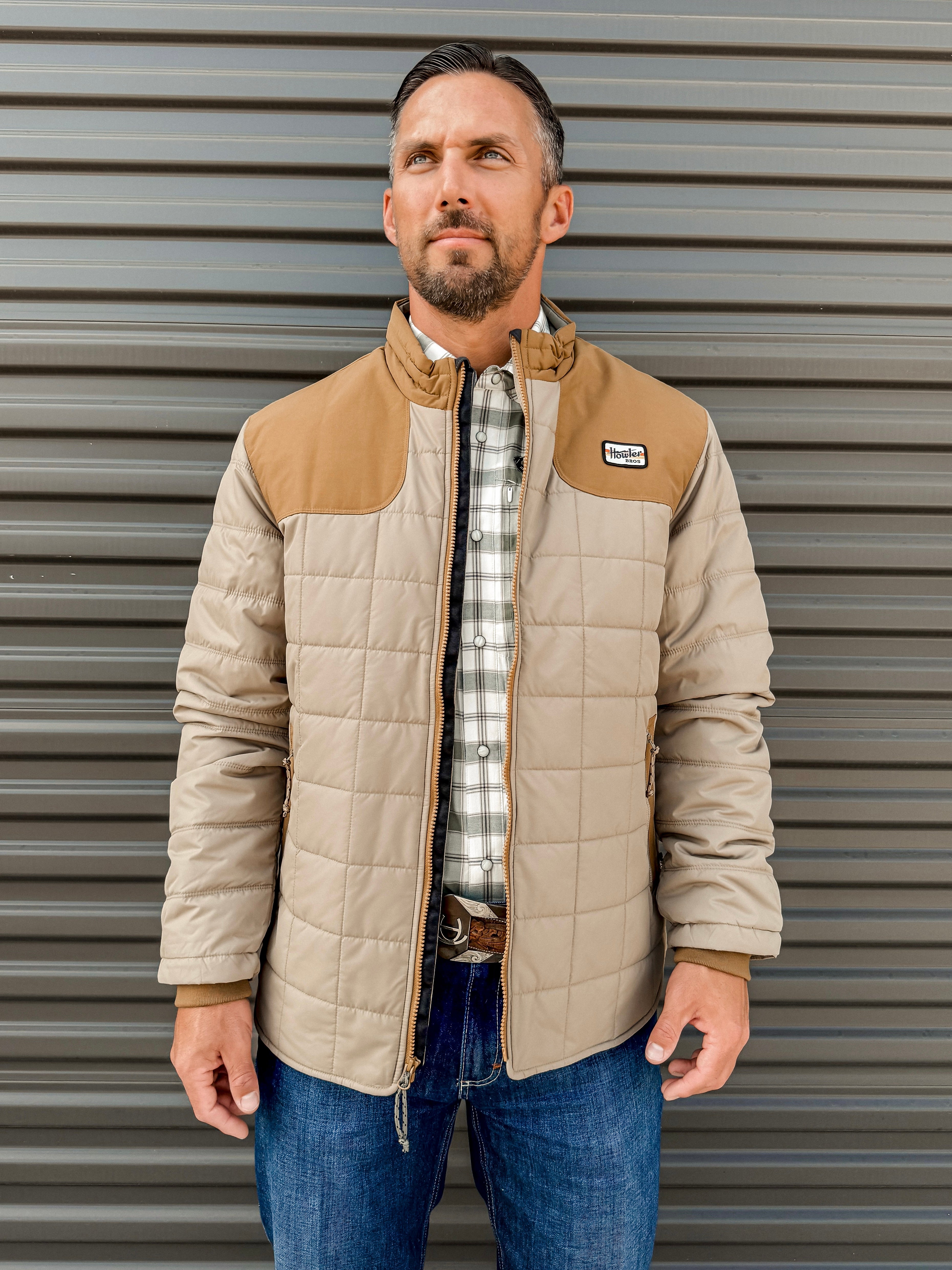 Merlin Jacket - Khaki Camel