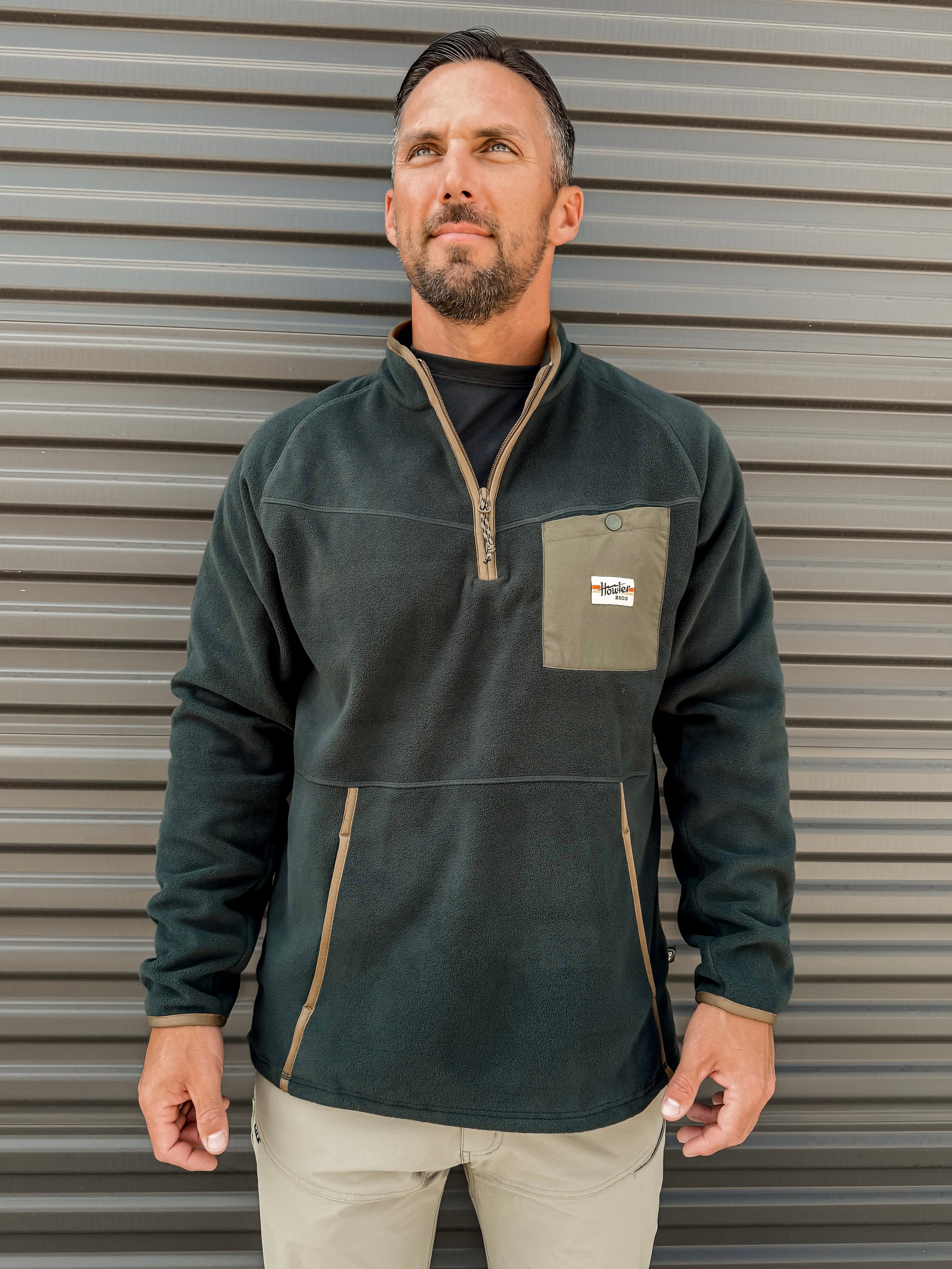 Free Range Fleece Pullover - Antique Black