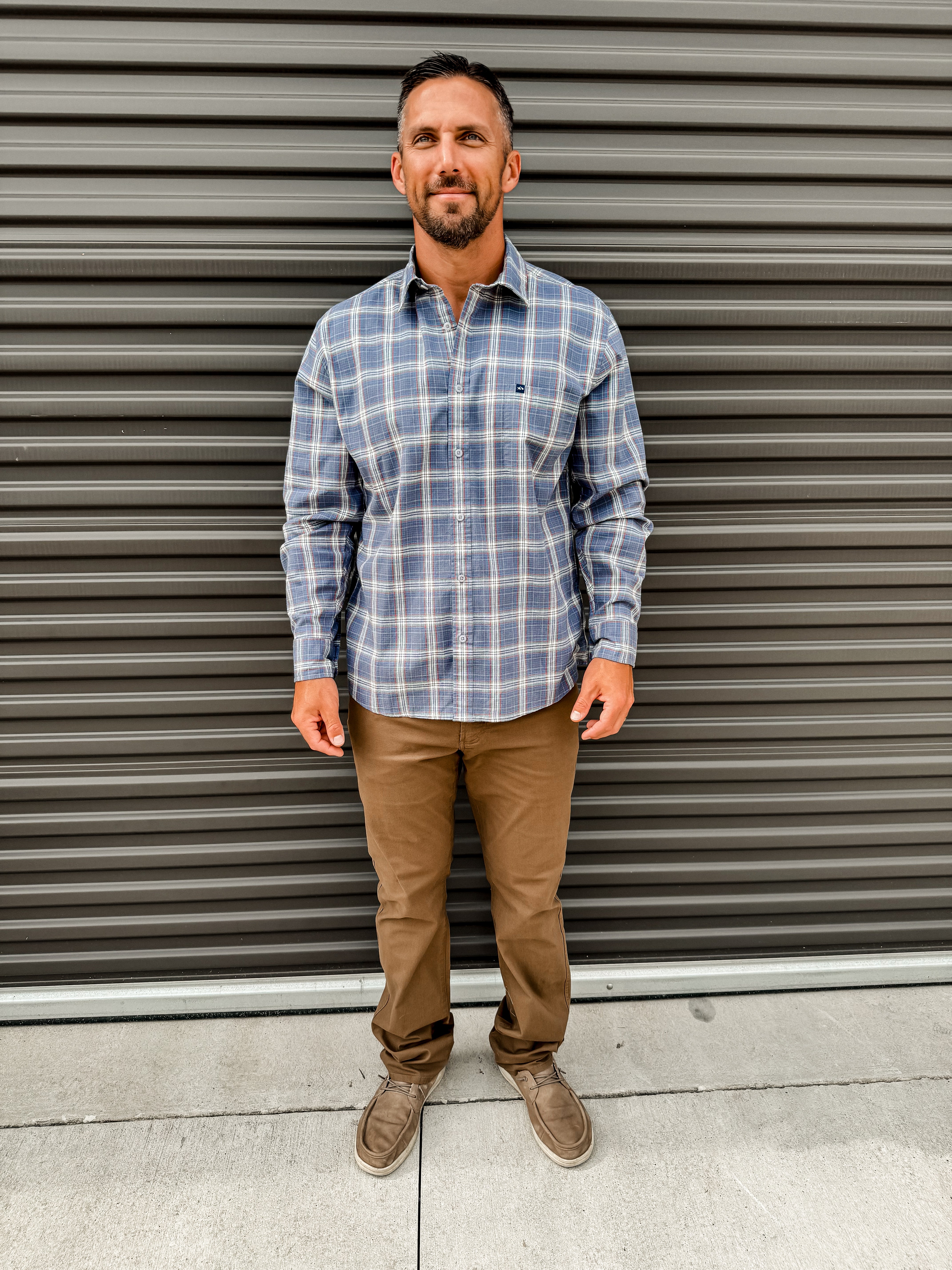 Rumfront Long Sleeve Shirt - Slate