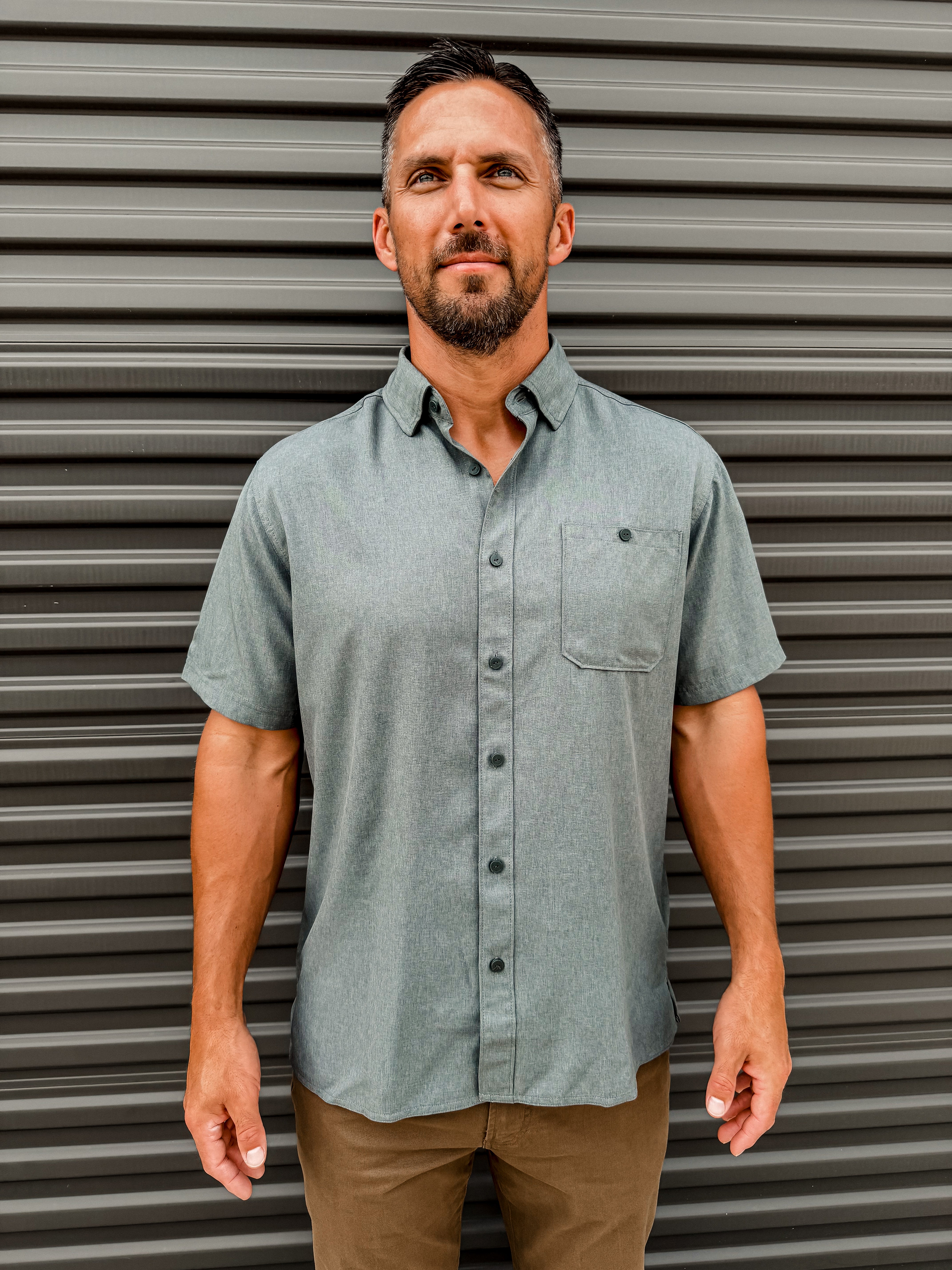 Rumfront Short Sleeve - Sage