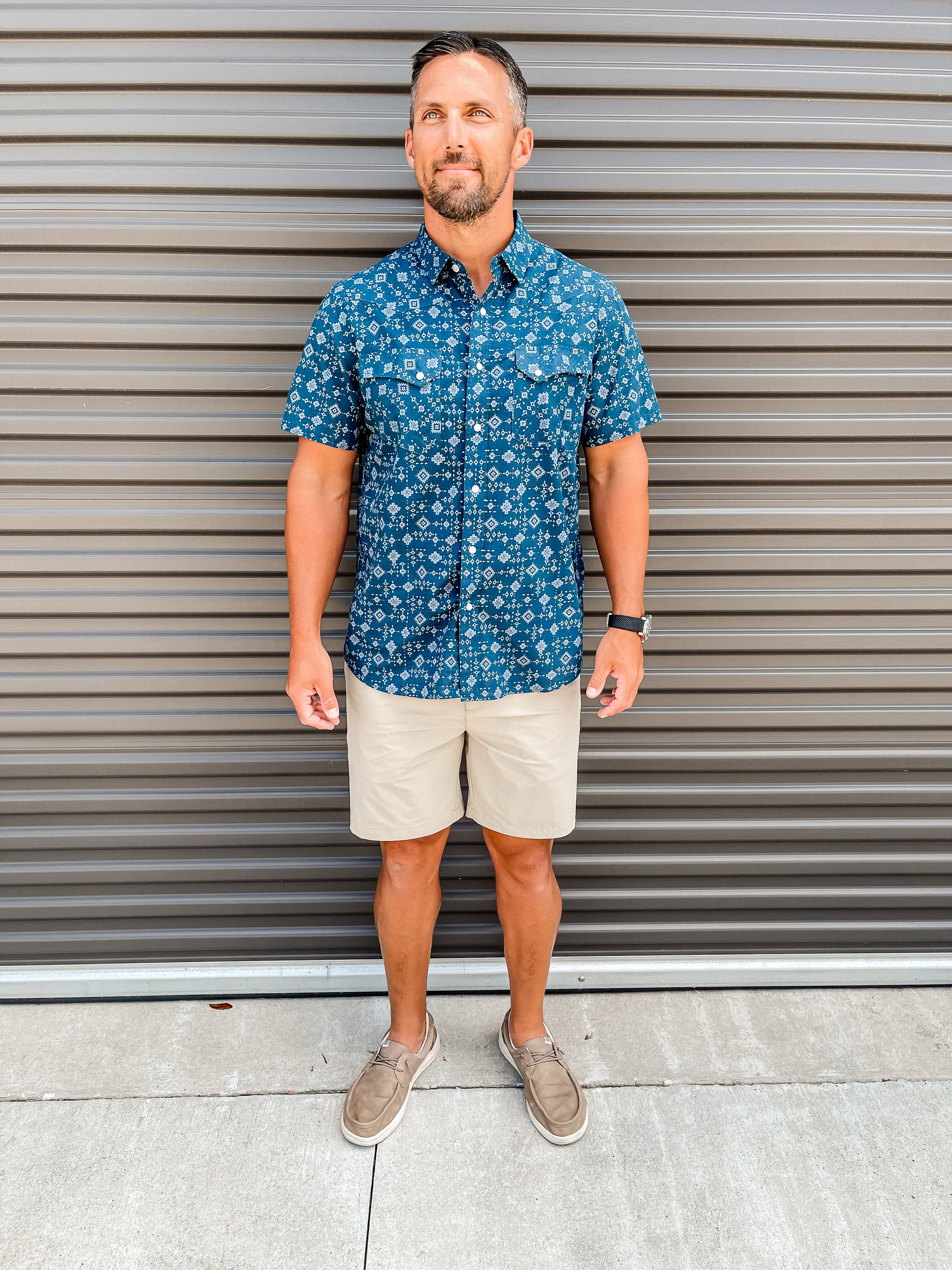 Laramie Shirt Short Sleeve - Mesilla Blue