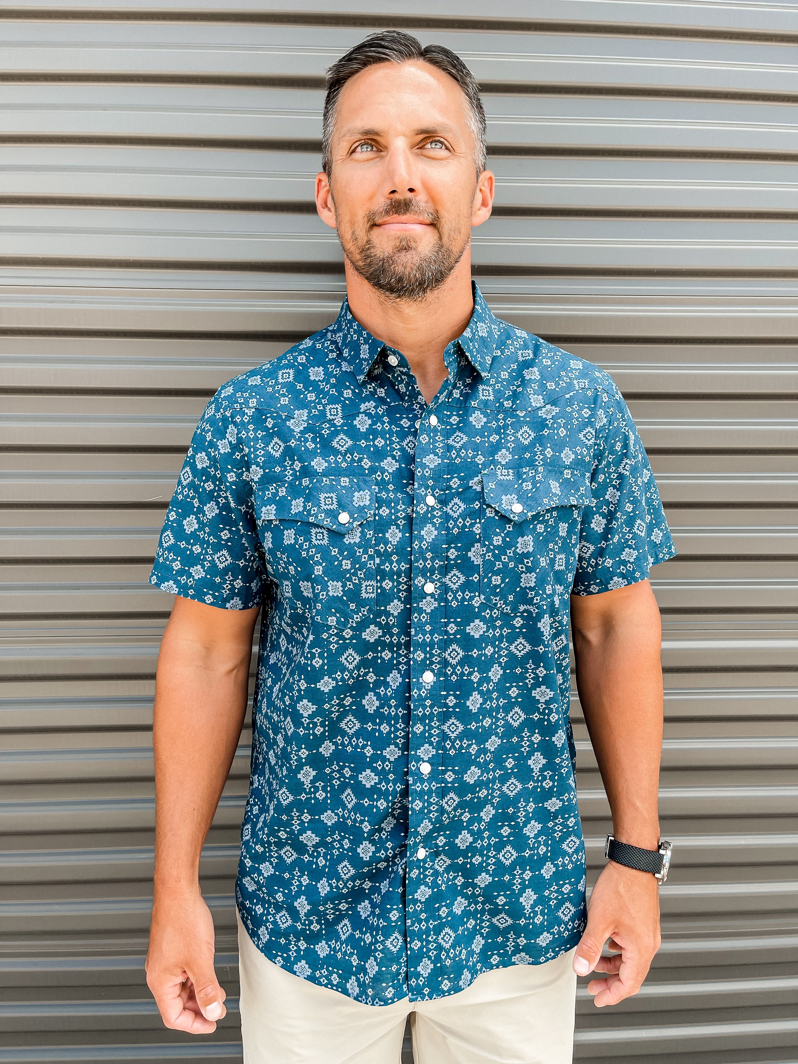 Laramie Shirt Short Sleeve - Mesilla Blue