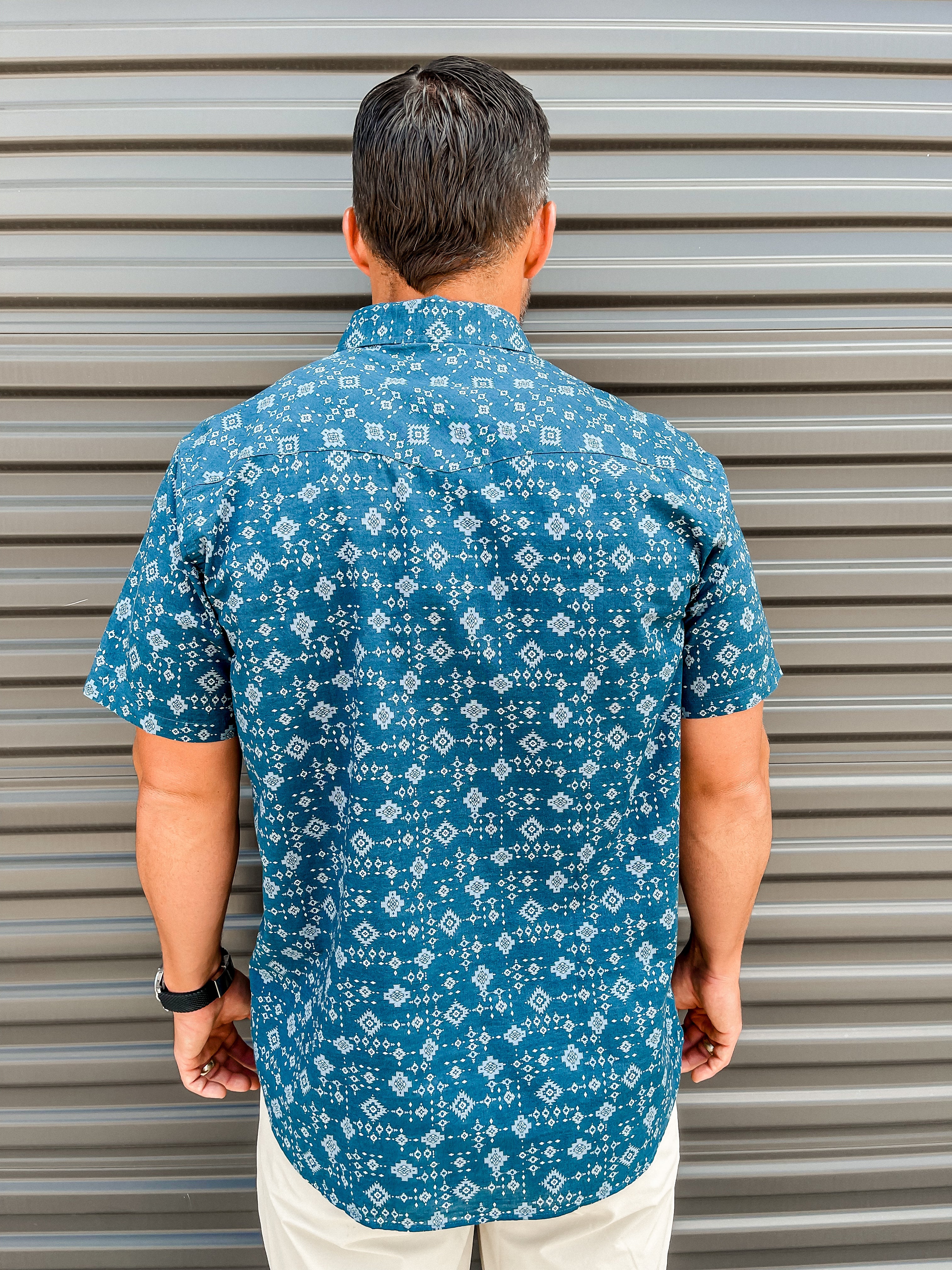 Laramie Shirt Short Sleeve - Mesilla Blue