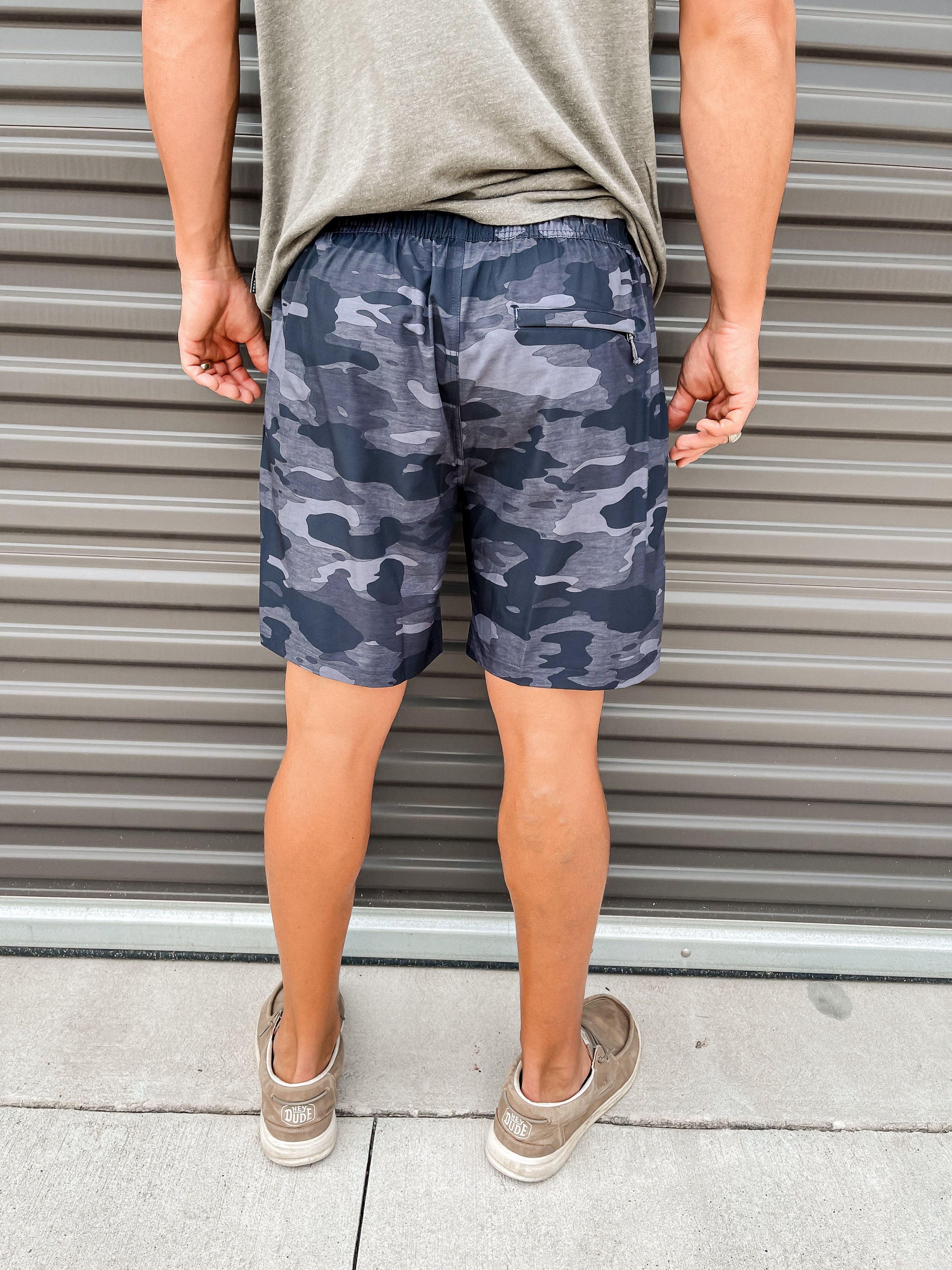 Mulit-Sport 2N1 Short - Tranquil Camo Black