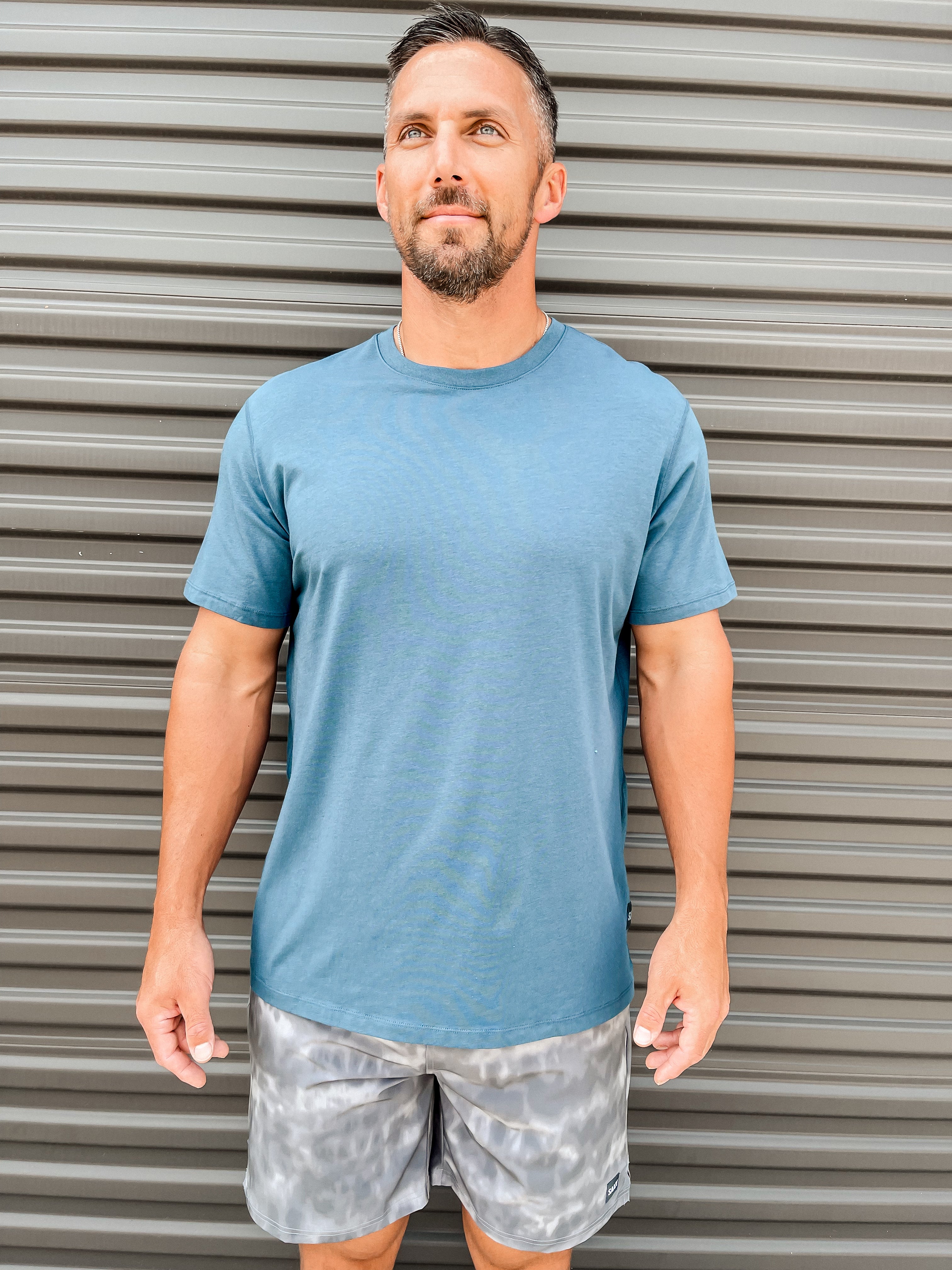 Droptemp Cooling Cotton Tee - Storm