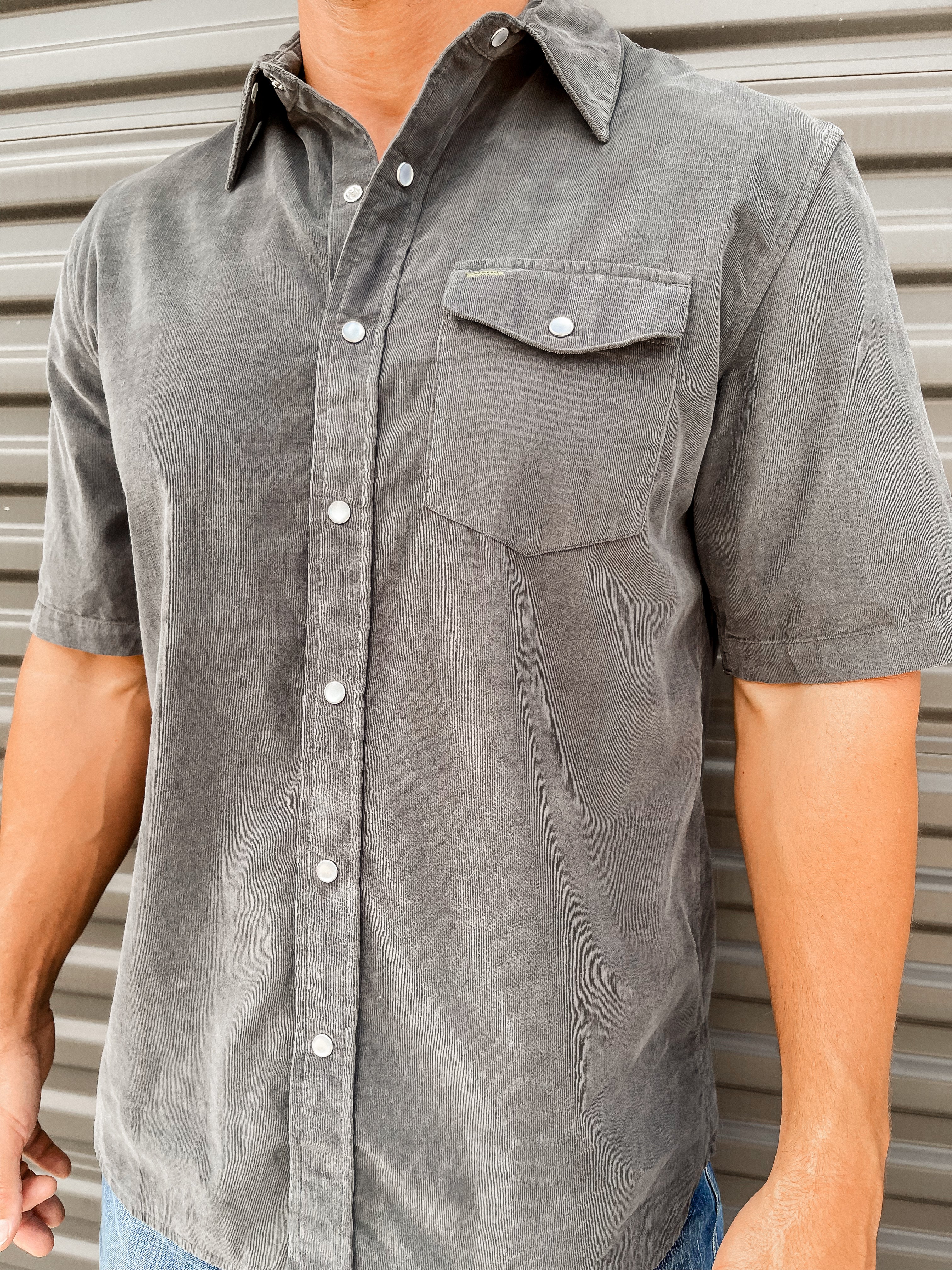 Flatwater Short Sleeve Sport Shirt - Lava Smoke