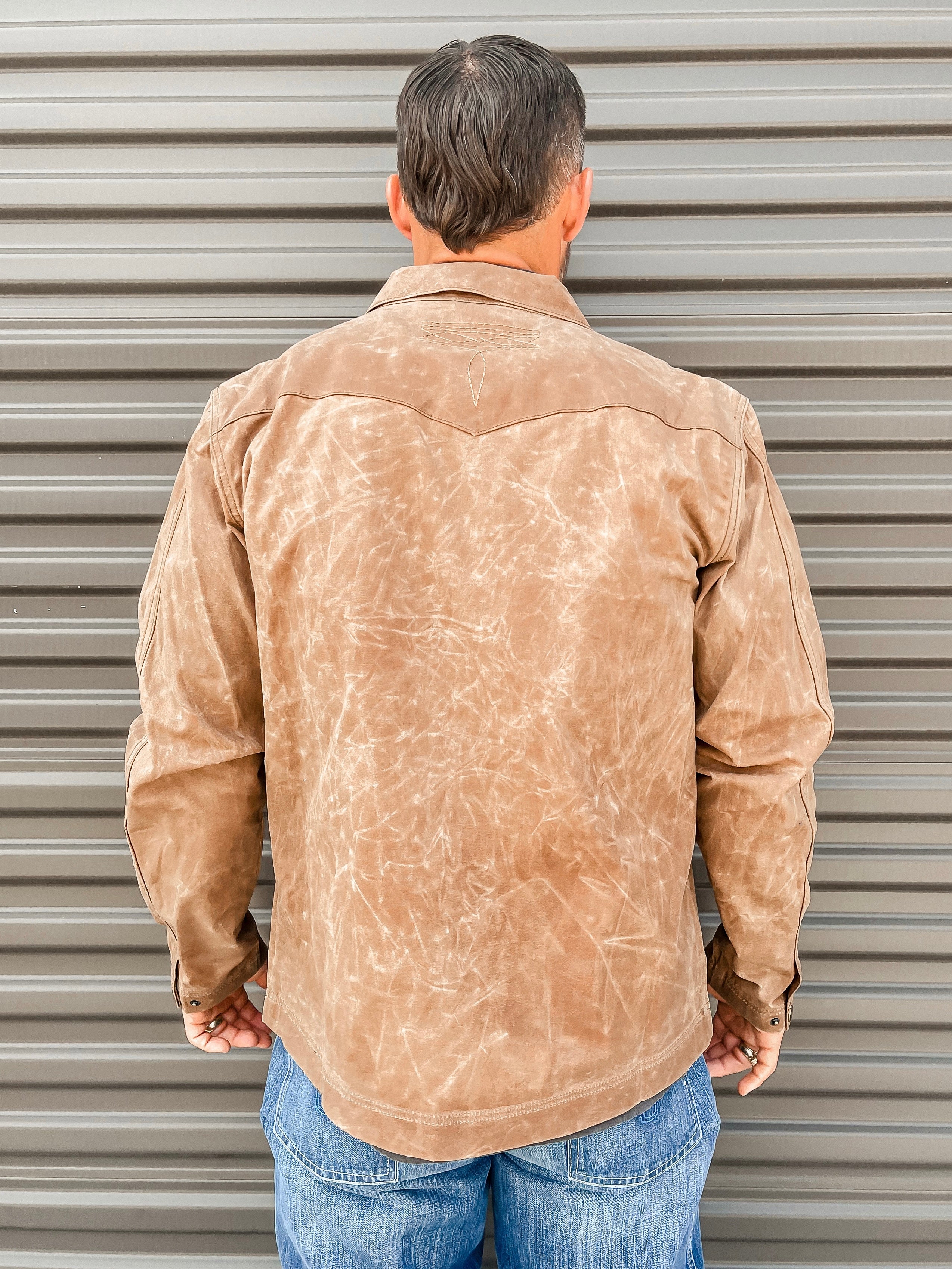 Rancho Waxed Jacket - Monekopi Brown