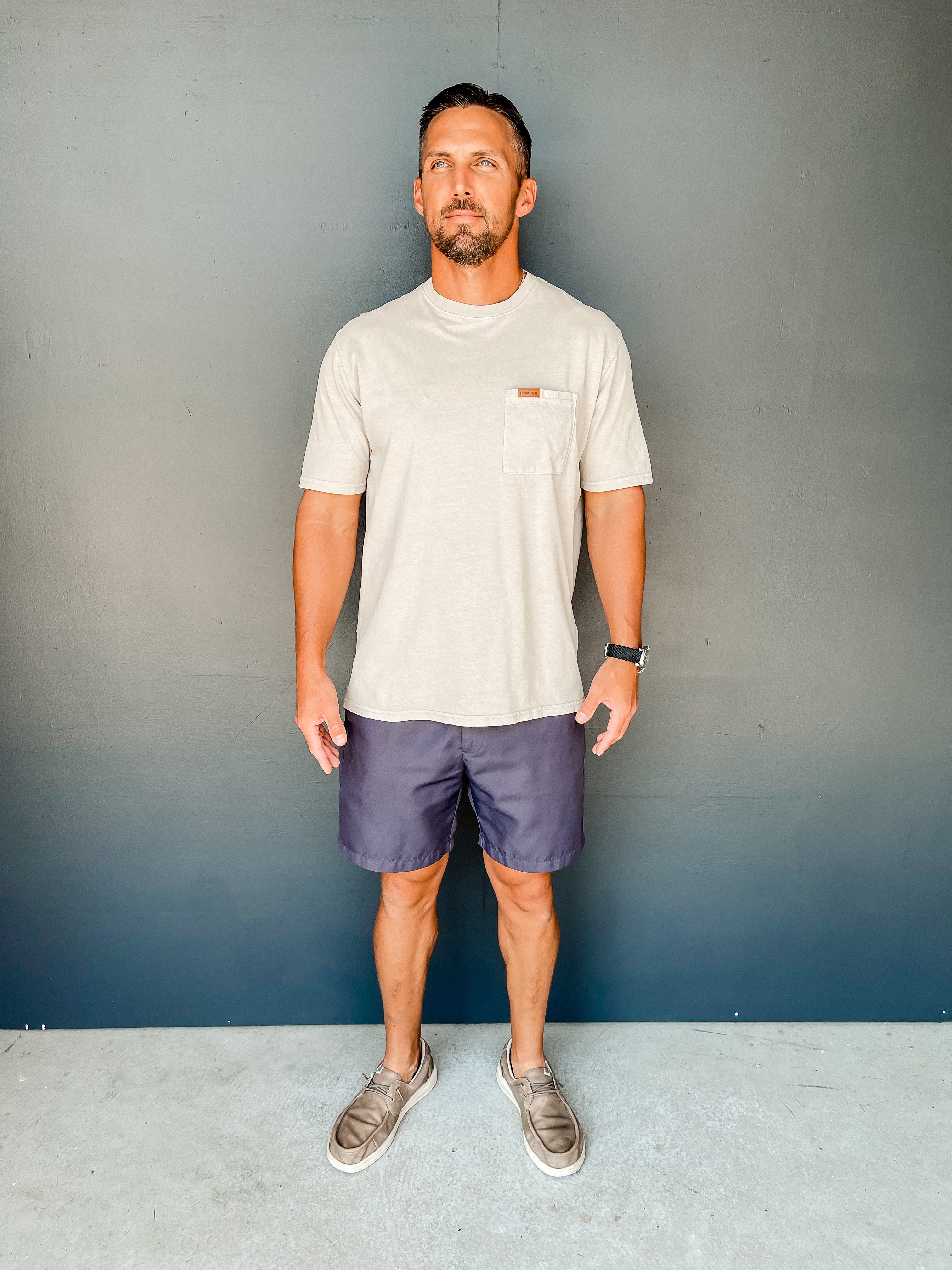 Deschutes Tee Short Sleeve - Thunder Grey