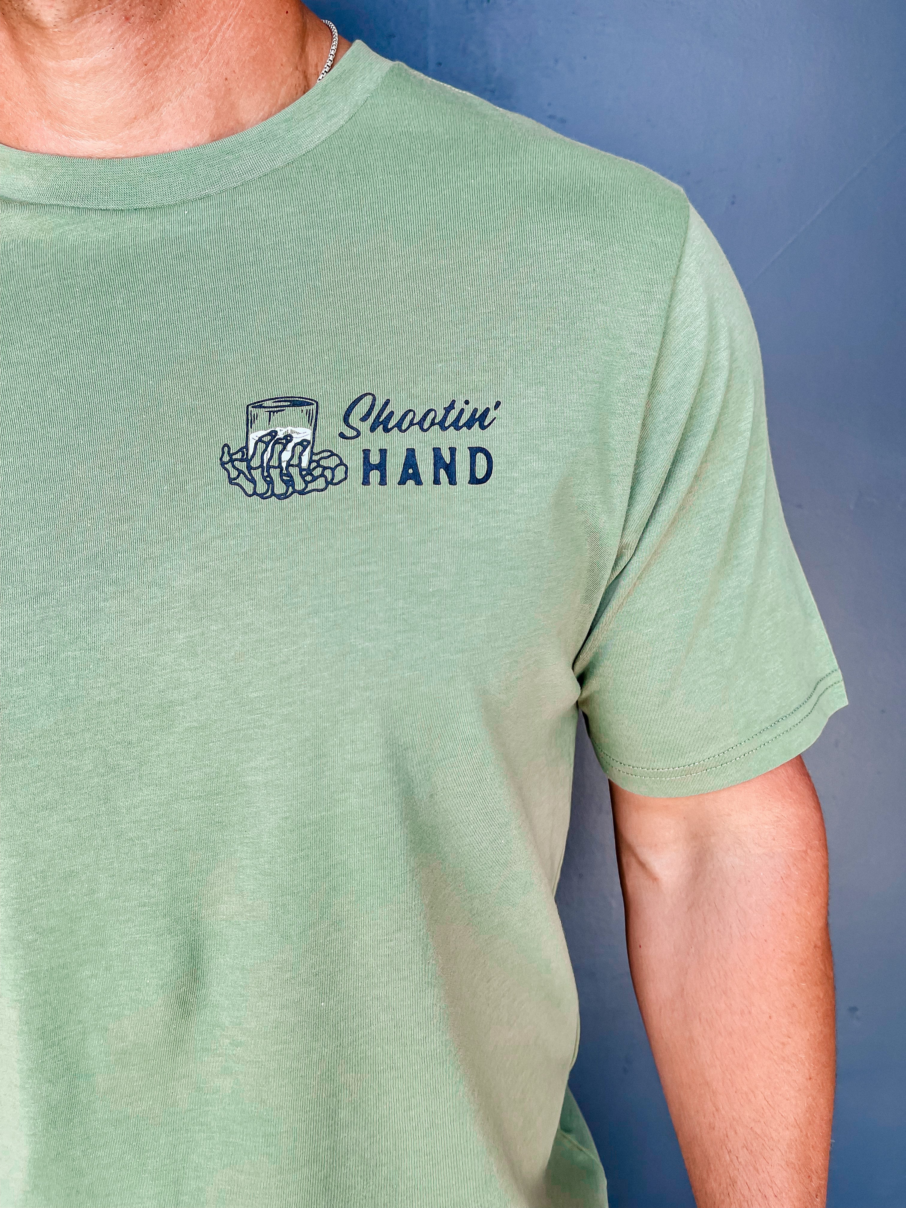 Shooting Hand T-Shirt - Sage