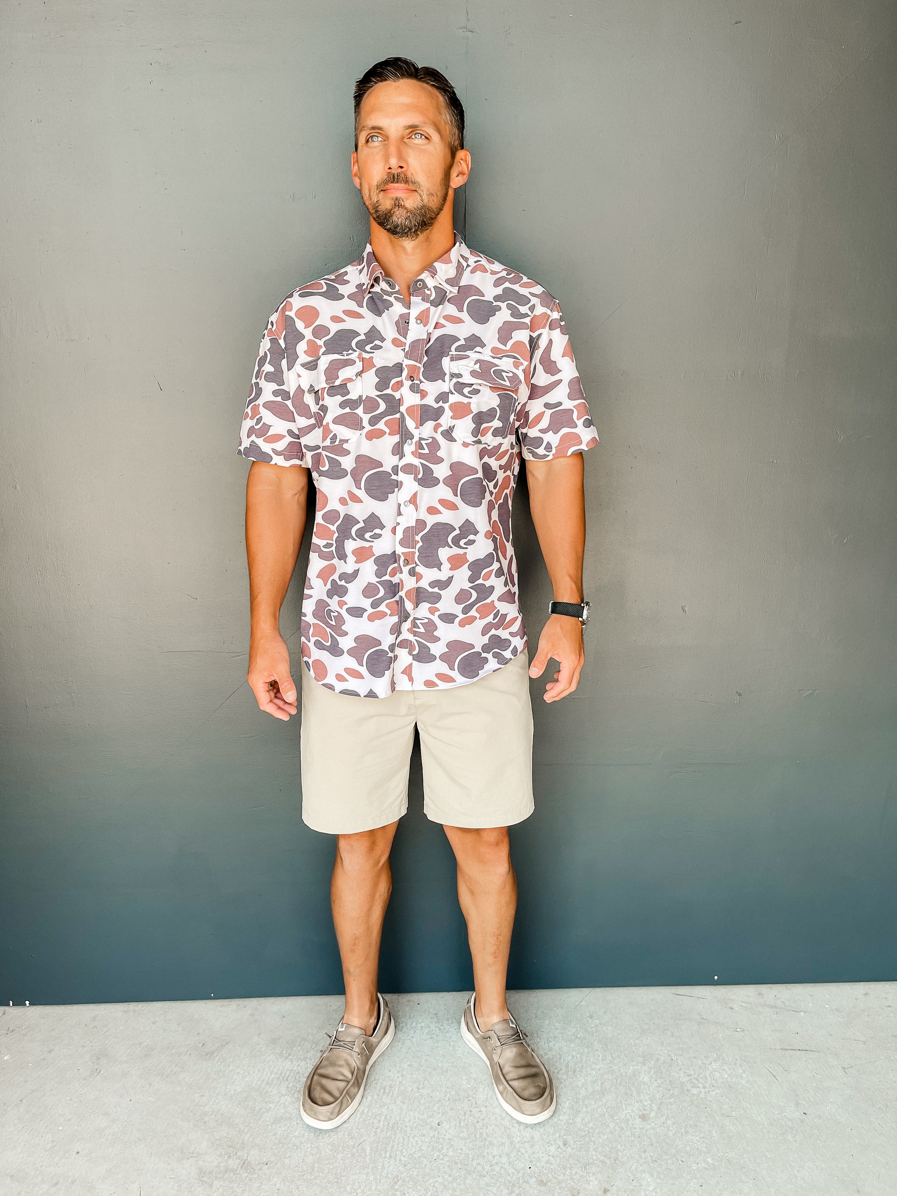 The Rio Outdoor Blend Short Sleeve - Boone Camo