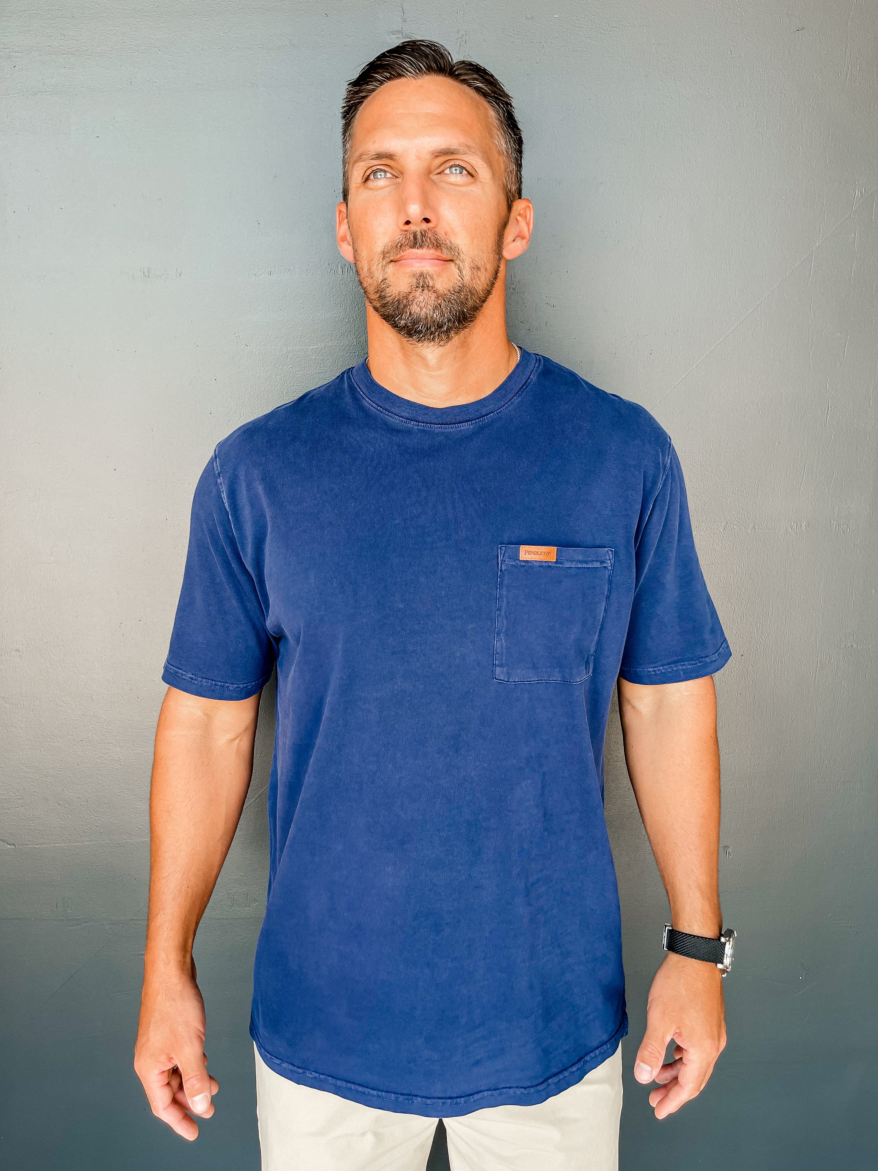 Deschutes Tee Short Sleeve - Navy