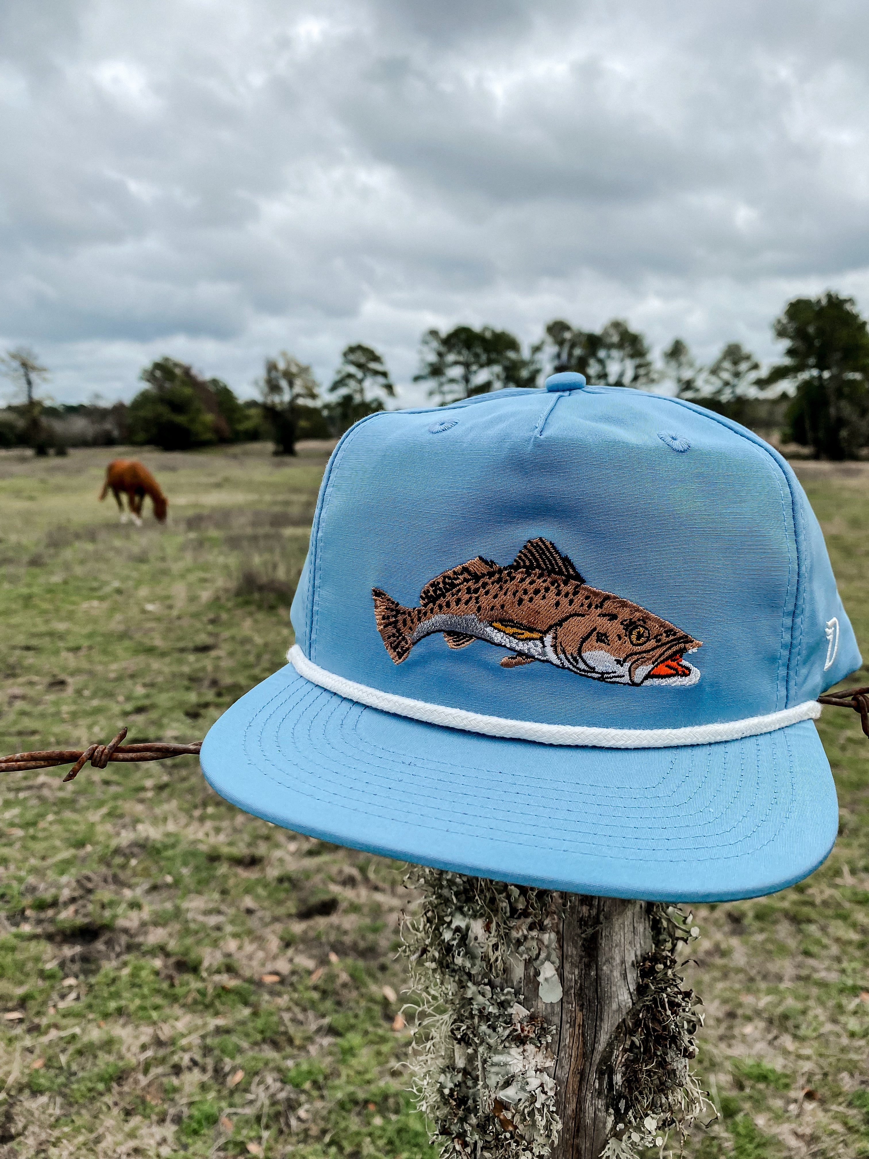 Speckled Trout Hat - Clear Skies