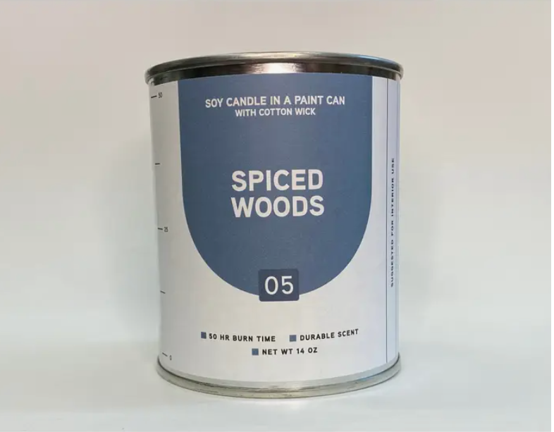 Pant Can Soy Candle -  Spiced Woods