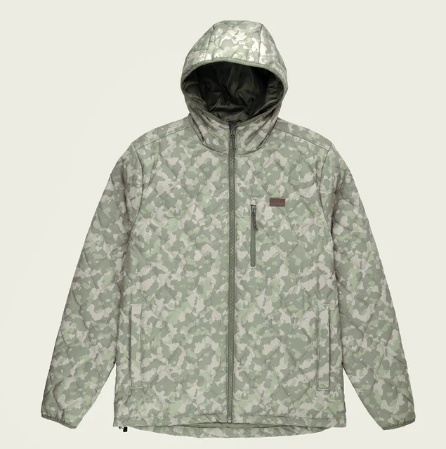 Barnwell Puff Jacket - Fossil Foxhole Camo