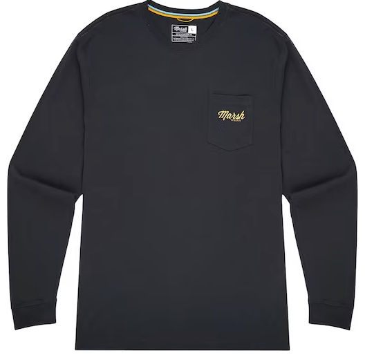 Clutch Long Sleeve Graphic Tee - Black