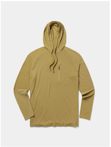 Men's Performance Hoodie - Wheat