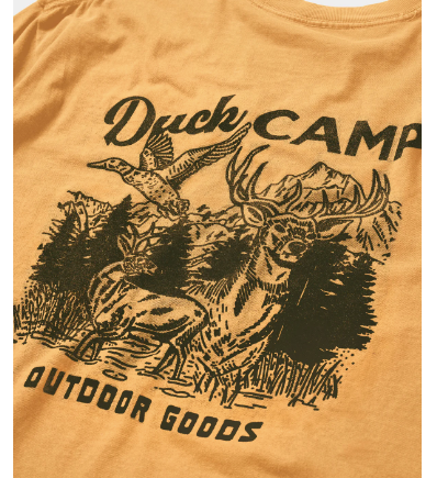 Graphic Tee - DC Outgood - Mustard