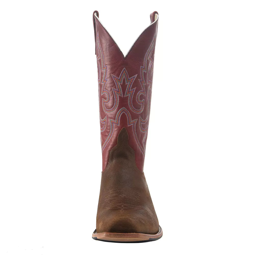 Waxy Commander/Red Weathered Goat Boots