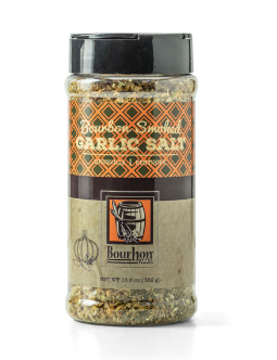 Bourbon Smoked Garlic Sea Salt