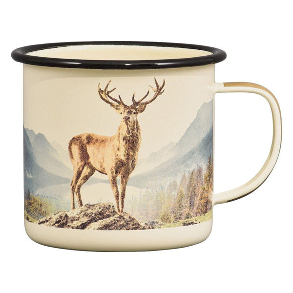 Camo Deer Camping Mug